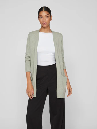 VIRIL OPEN L/S KNIT CARDIGAN - NOOS - Image 7