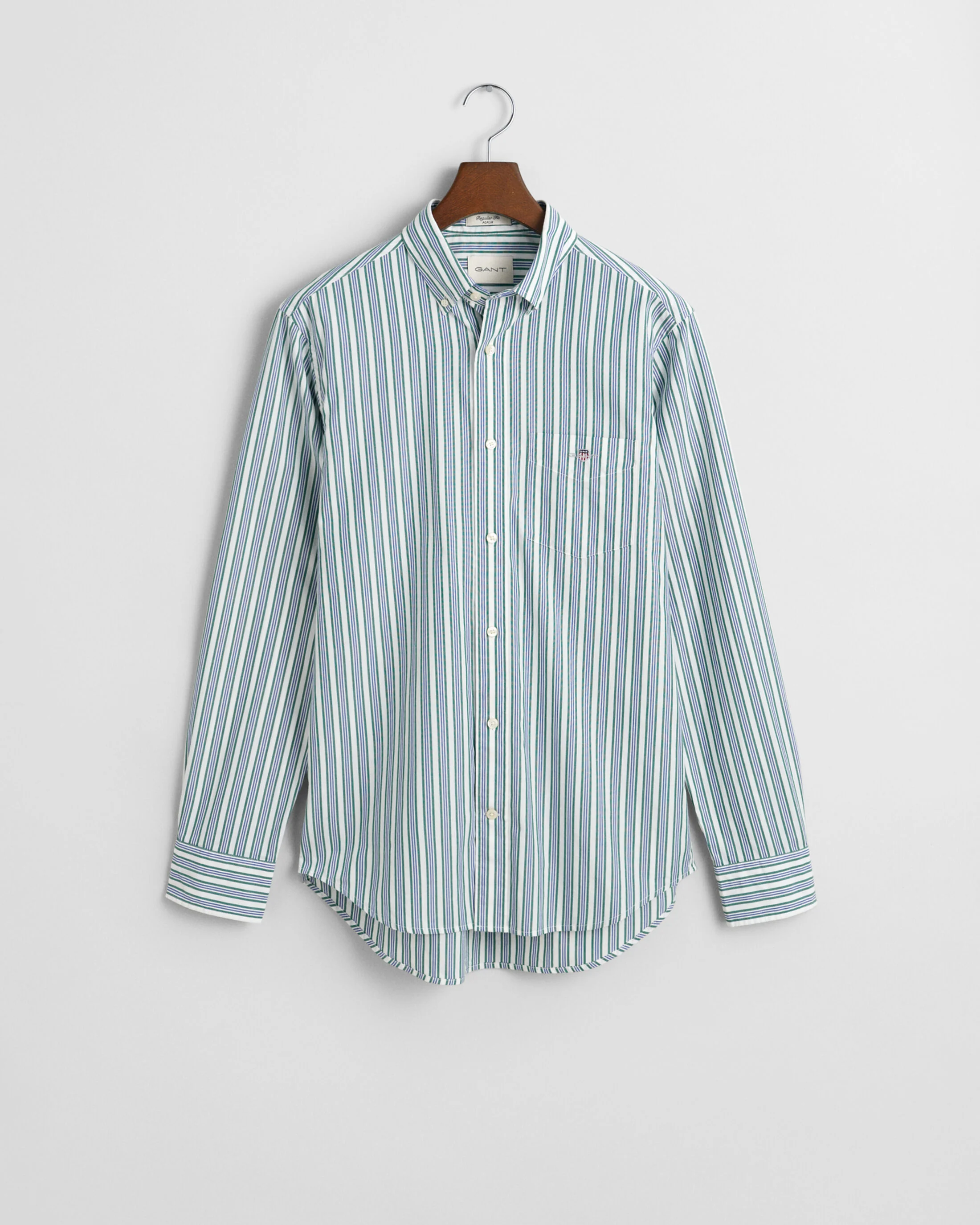 Regular Fit Garment-Dyed Checked Shirt - Image 7