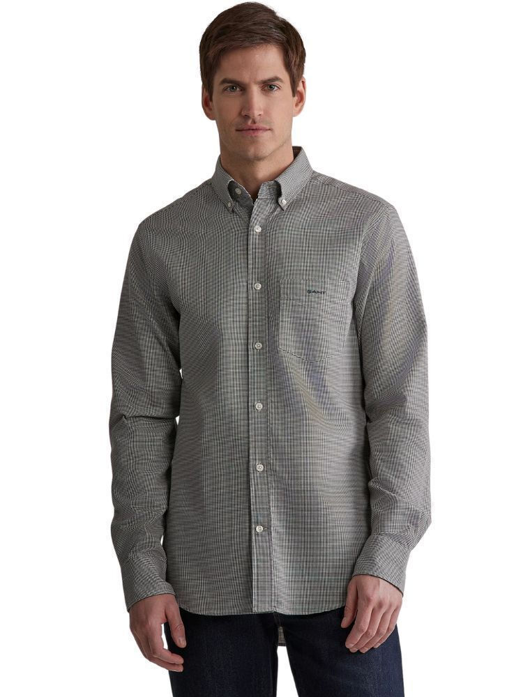 Regular Houndstooth Flannel Shirt - Image 2