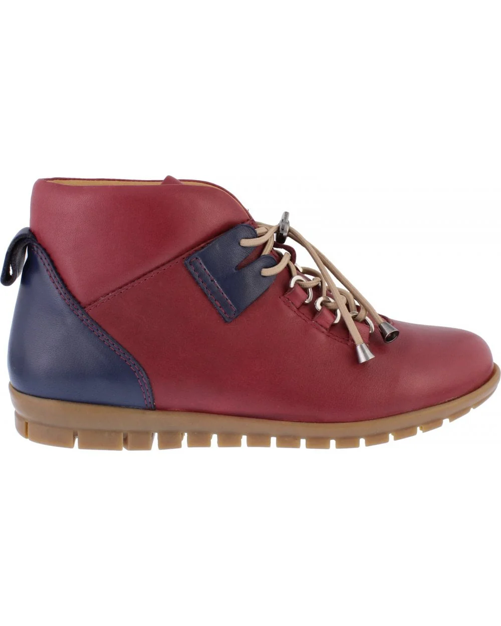 Bridget Ankle Boots - Berry - Image 2