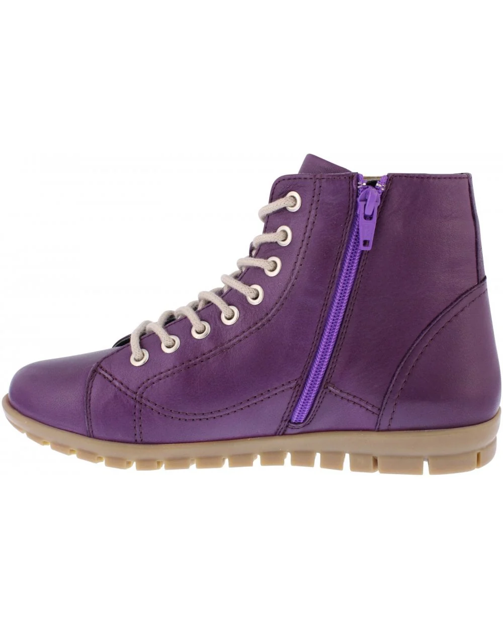 Denver Ankle Boot - Plum - Image 4