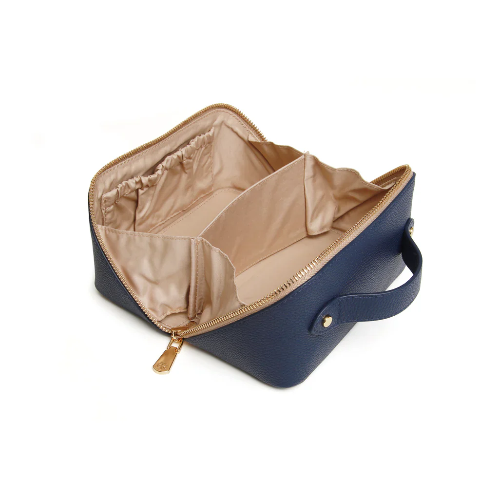 Navy & Stone Mini Train Case - Image 2