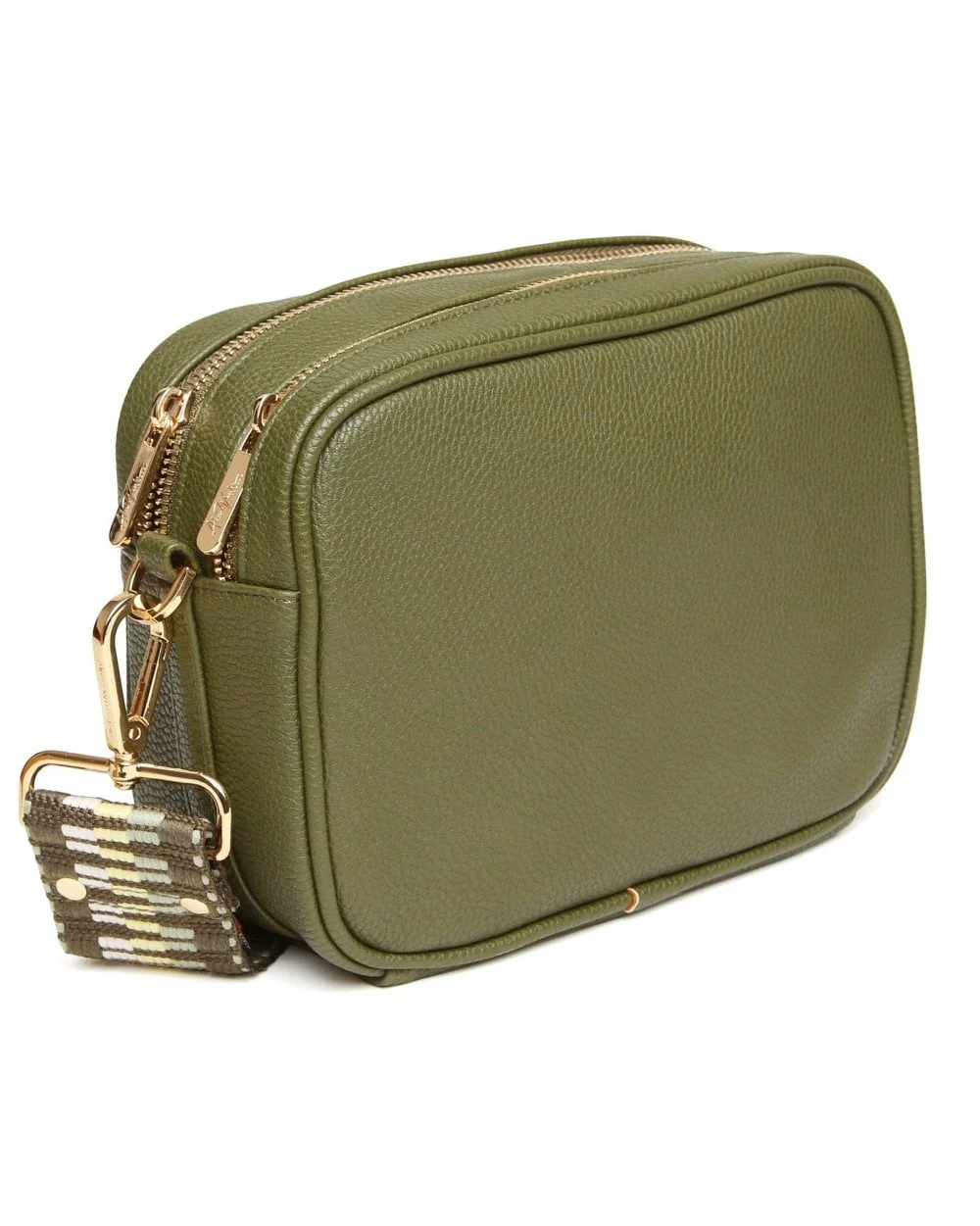 Soho Camera Crossbody Bag - Olive - Image 3