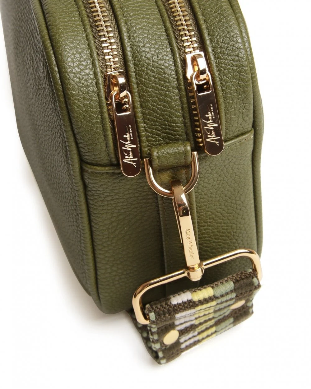Soho Camera Crossbody Bag - Olive - Image 5