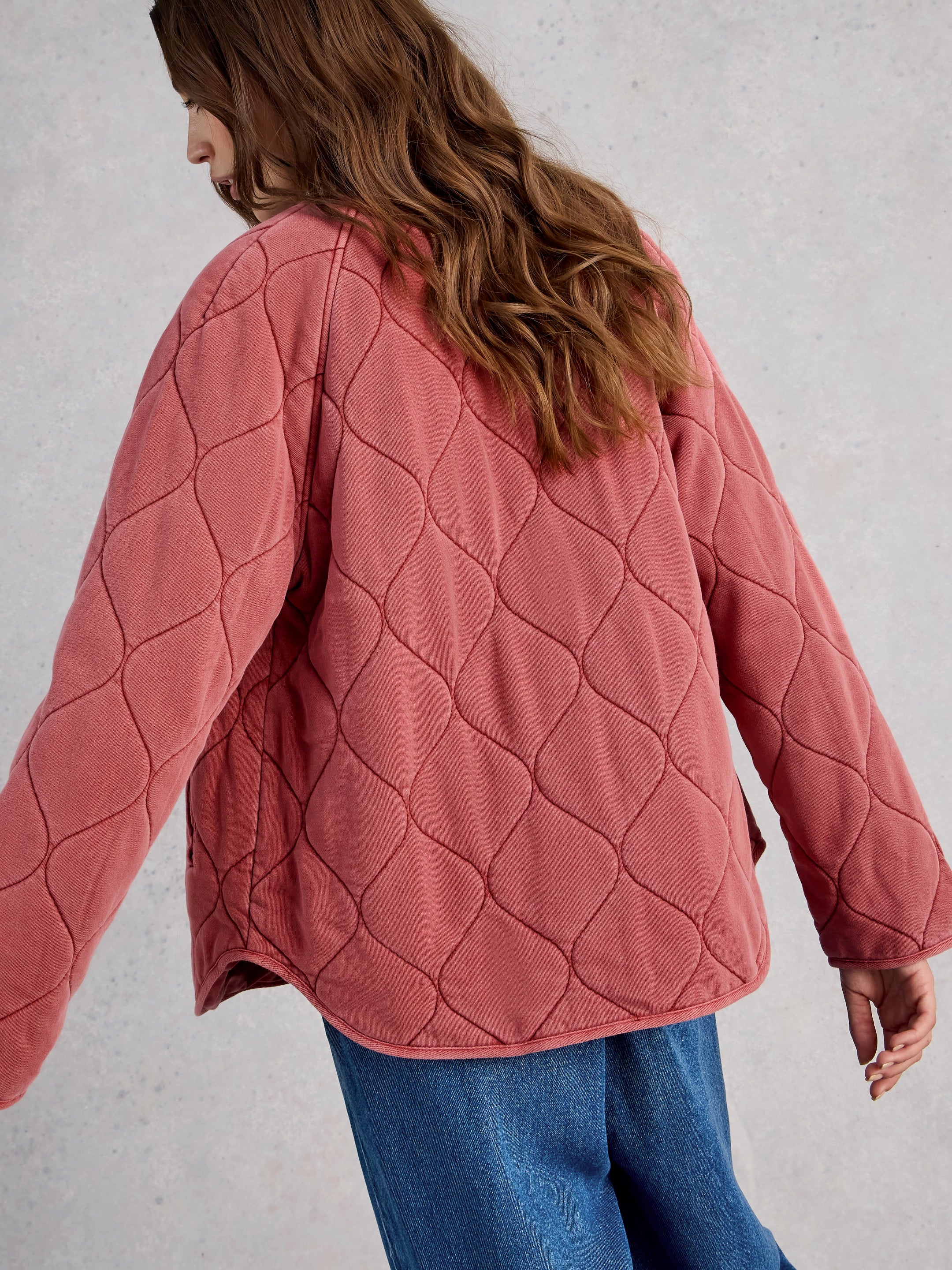 Anya Jersey Quilted Jacket - Image 2