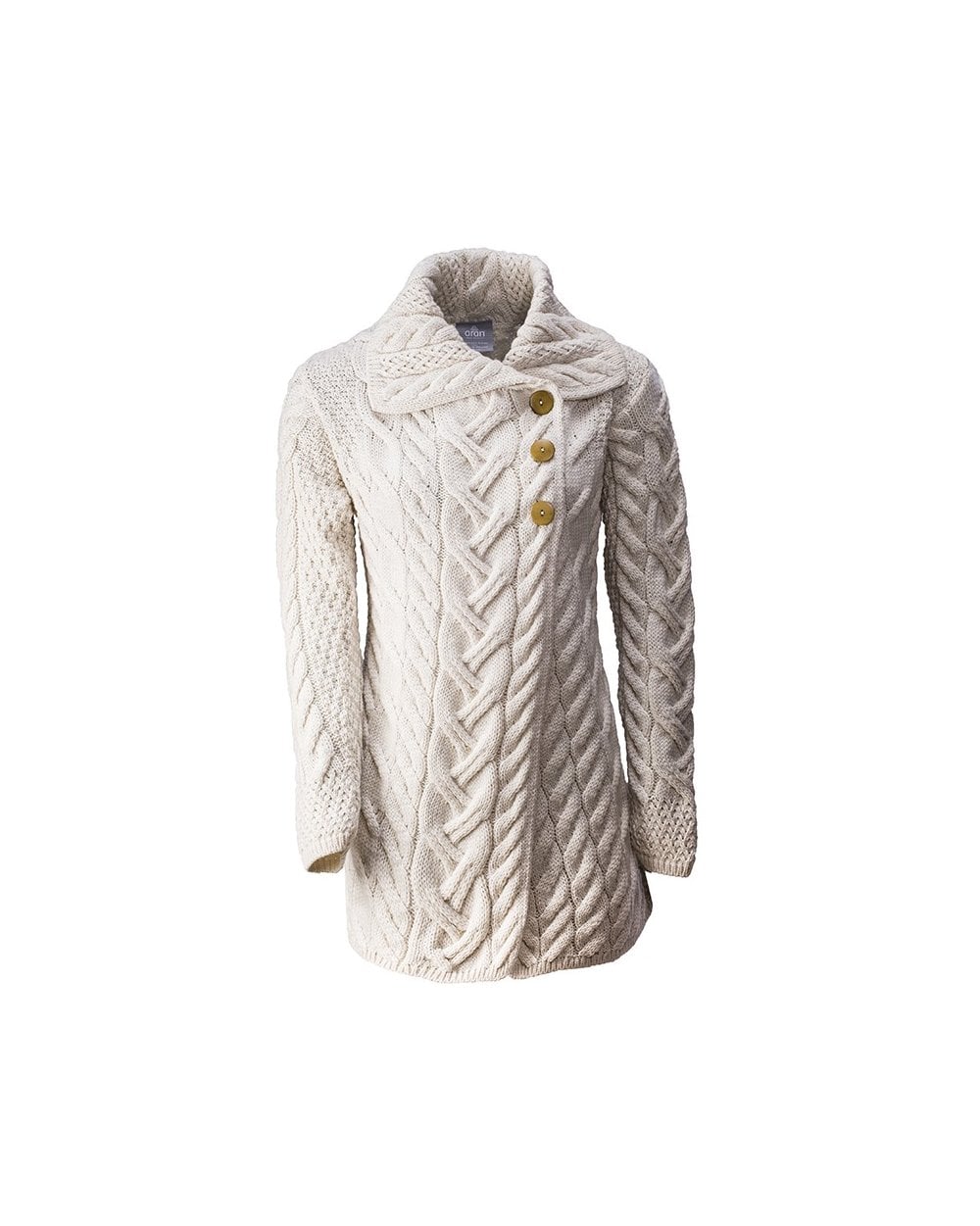 3 Buttoned Longline Cardigan - Image 3