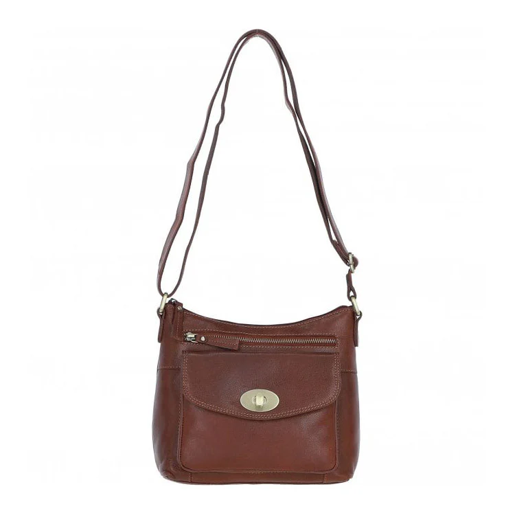 Crossbody Bag Tan: M-86