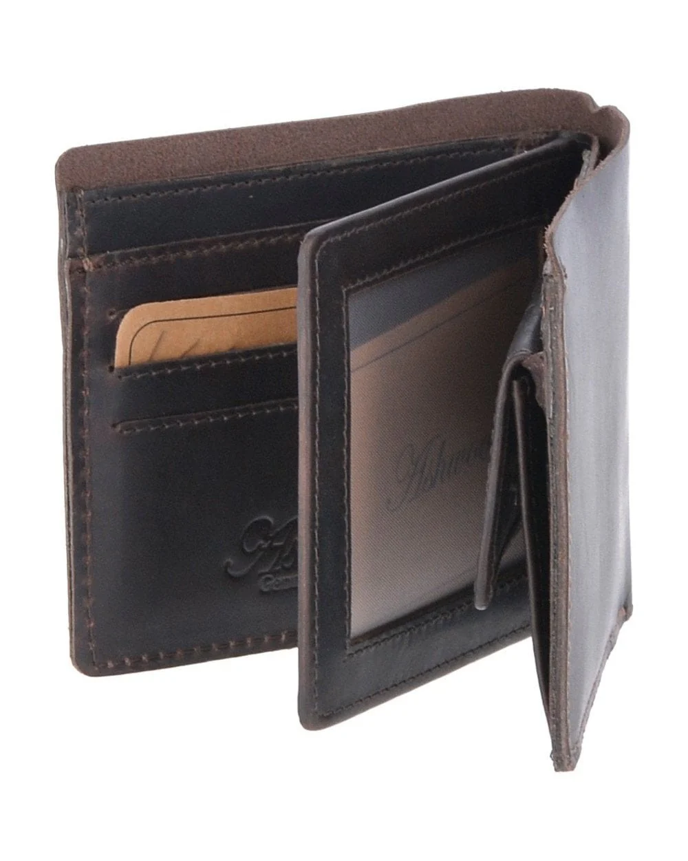 Kingsbury Men's Leather Wallet 1884 - Brown - Image 4