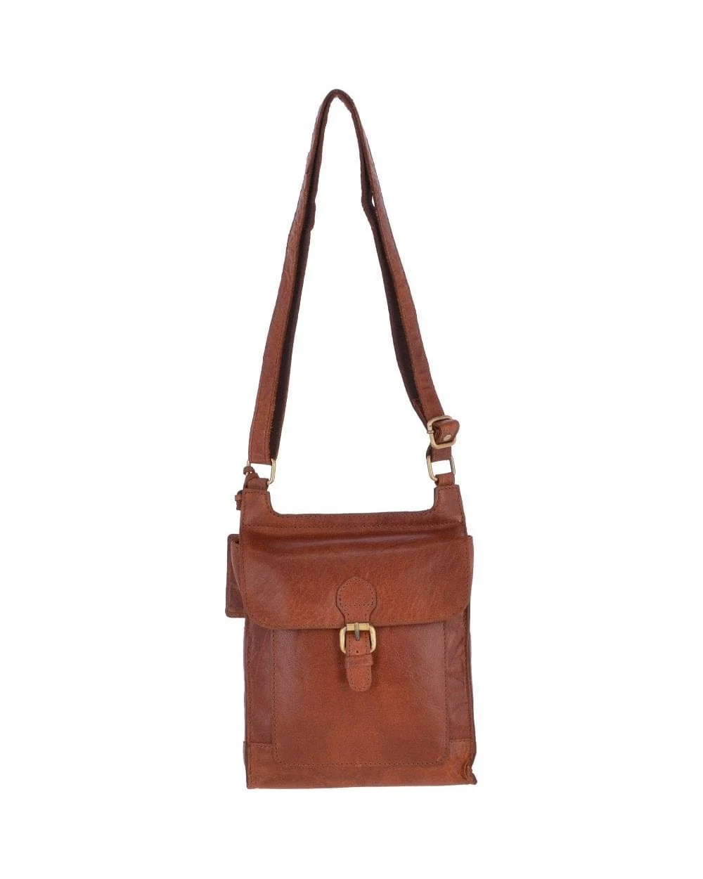 Leather Handbag - Honey - Image 2