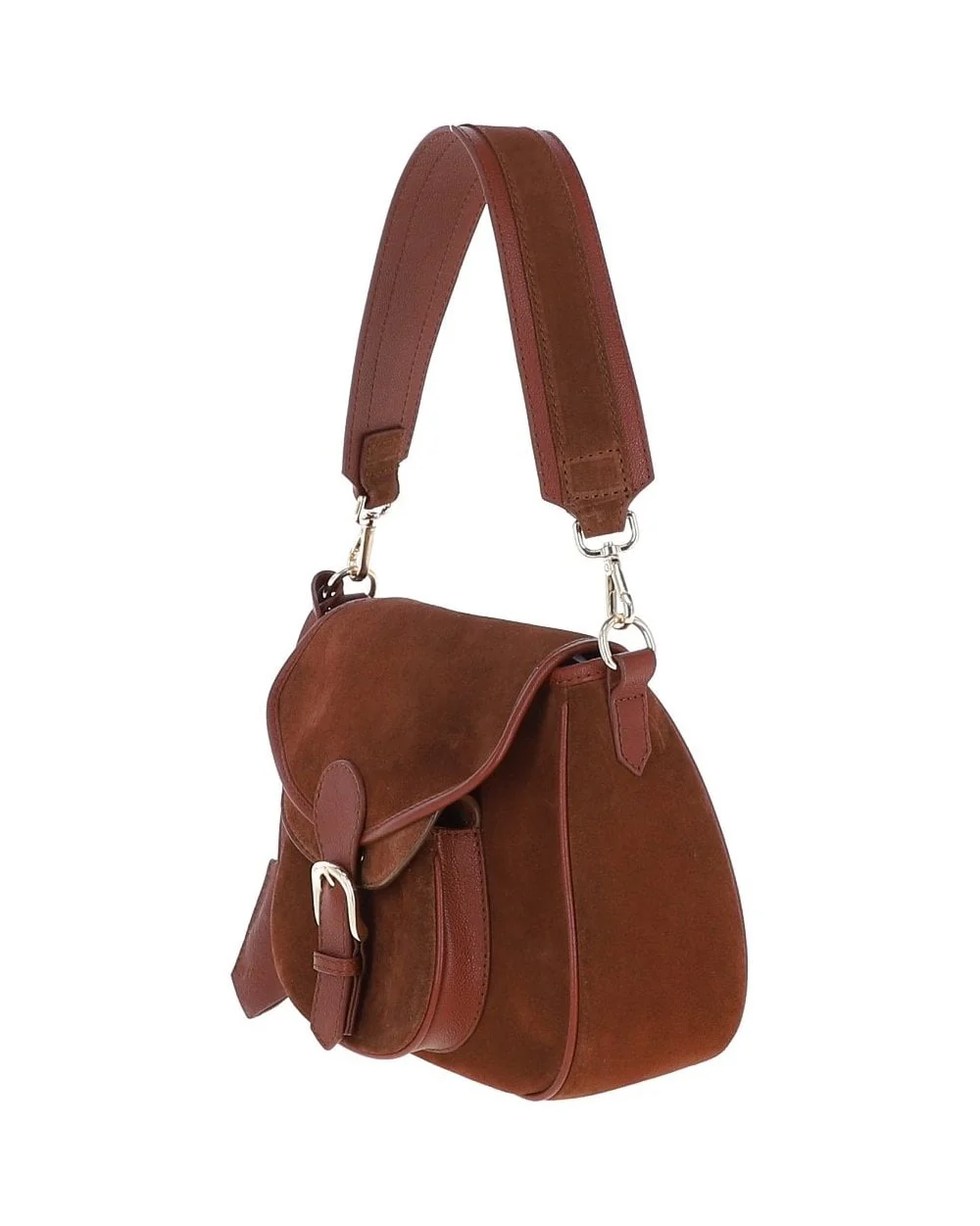 Leather Handbag - Tan - Image 3
