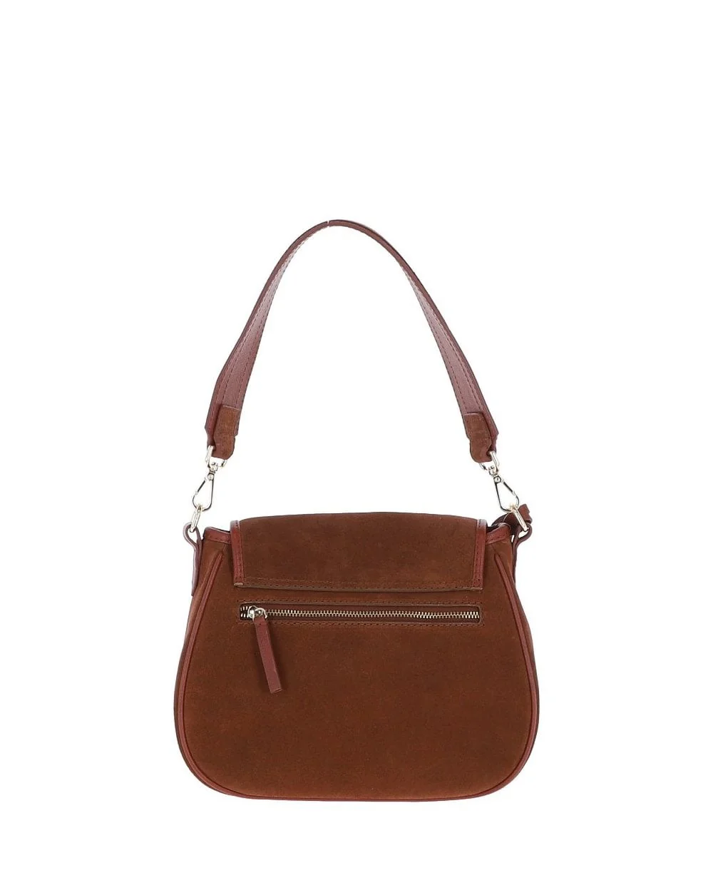 Leather Handbag - Tan - Image 5