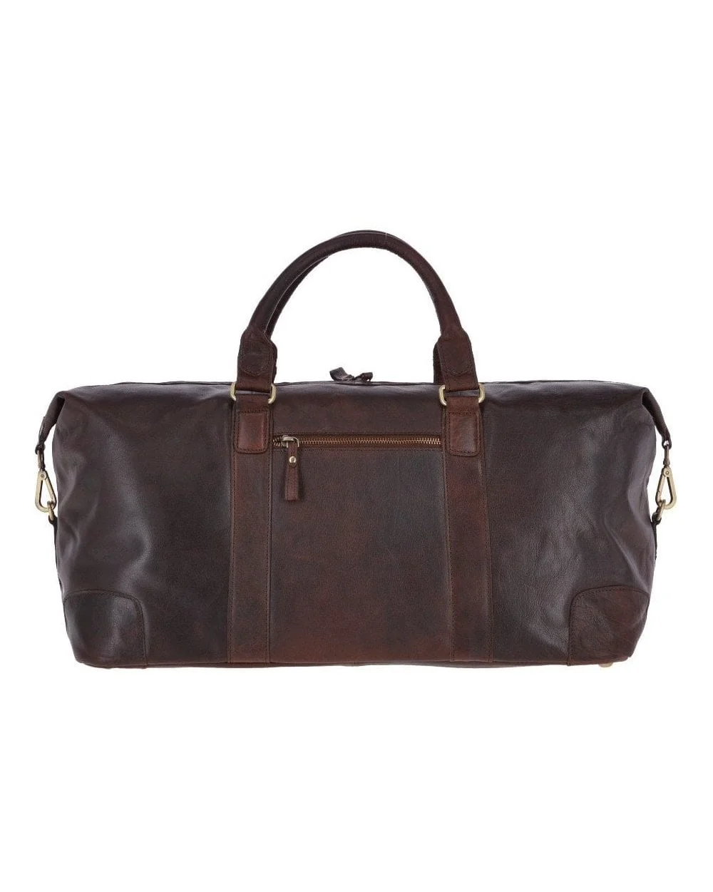 Leather Holdall - Brandy - Image 3