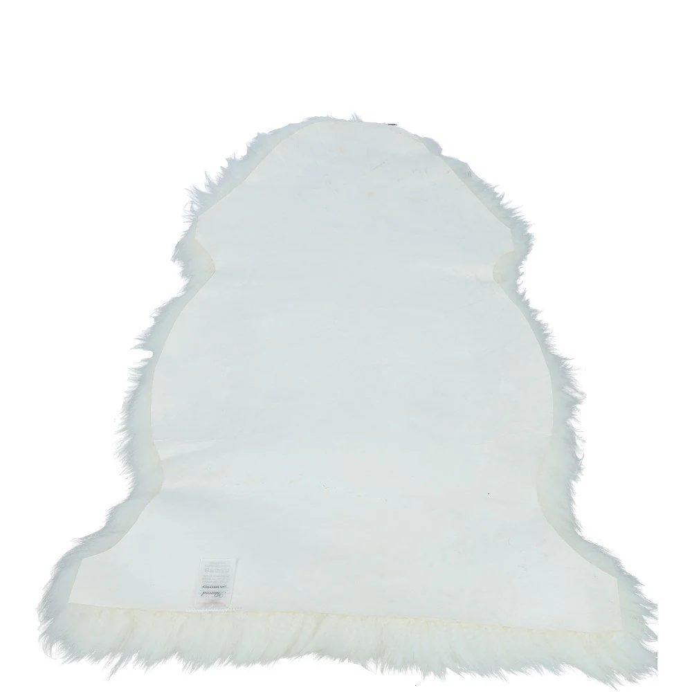 Sheepskin Single Rug Ivory - Image 2
