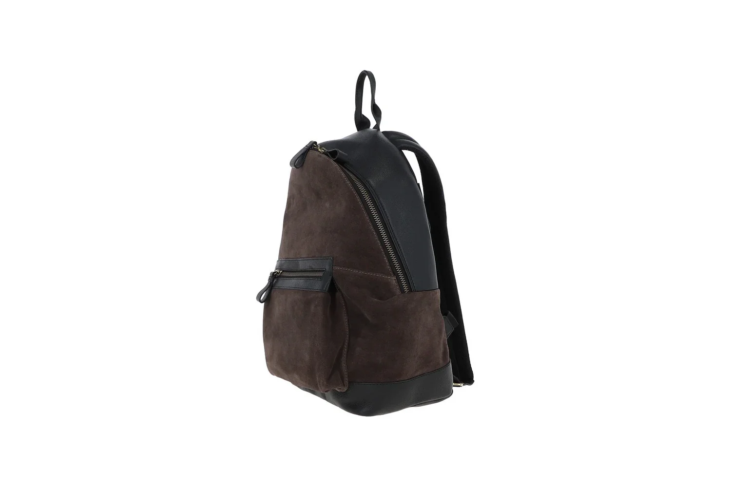 Tucker Leather Backpack Grey - Image 2