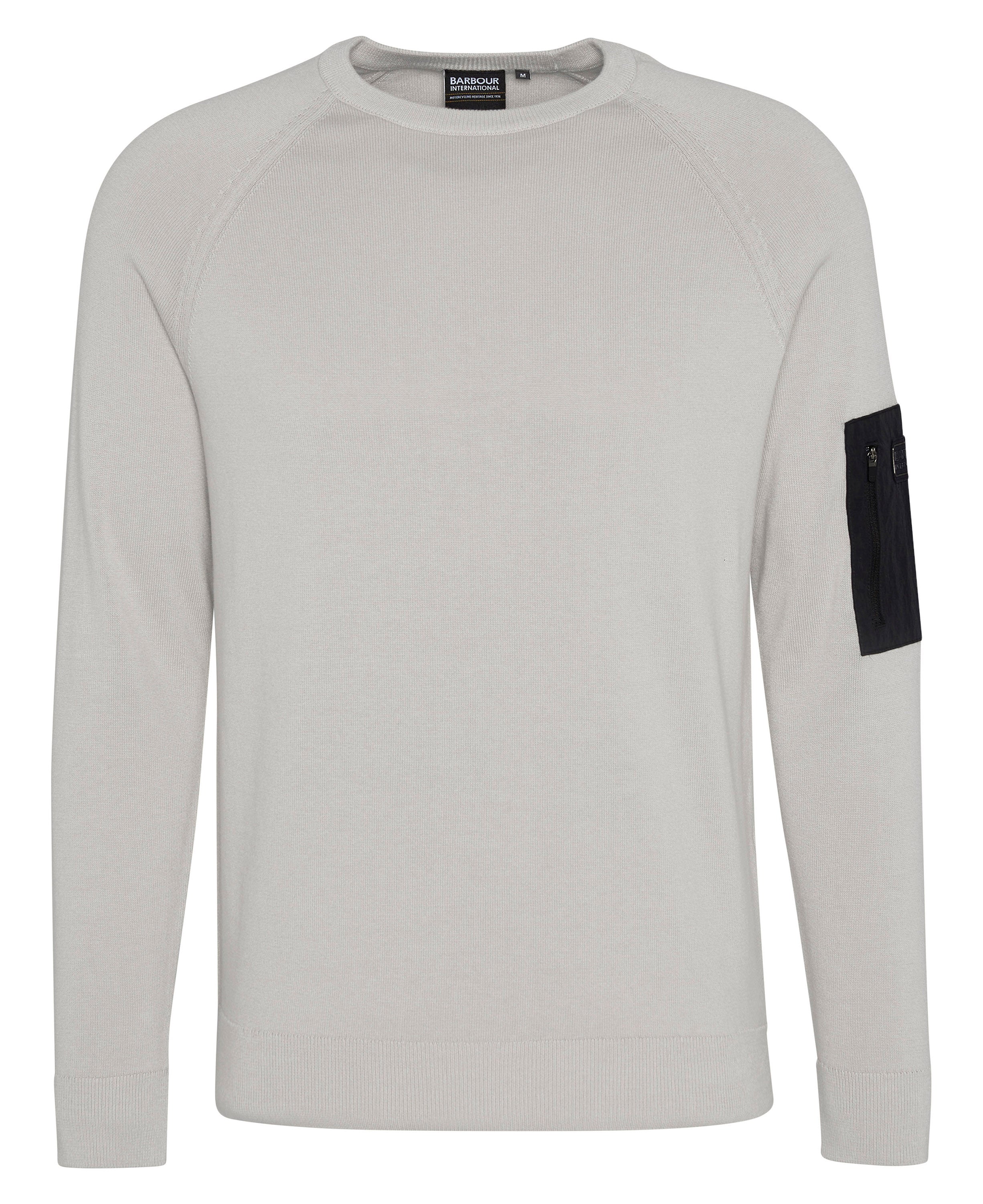 Blades Cotton Crew Neck Jumper - Image 2