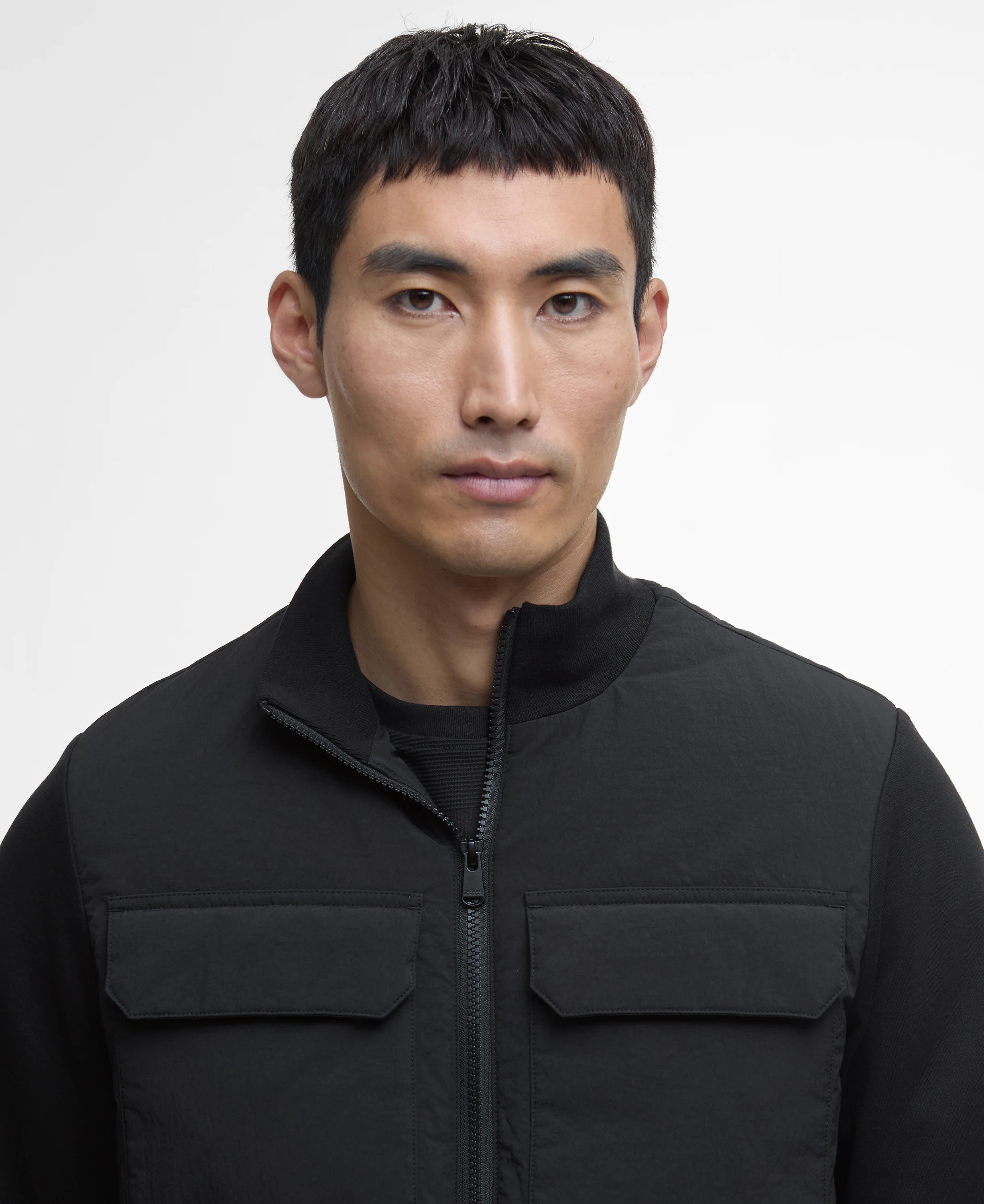 Ethan Funnel Neck Quilted Sweater - Image 3