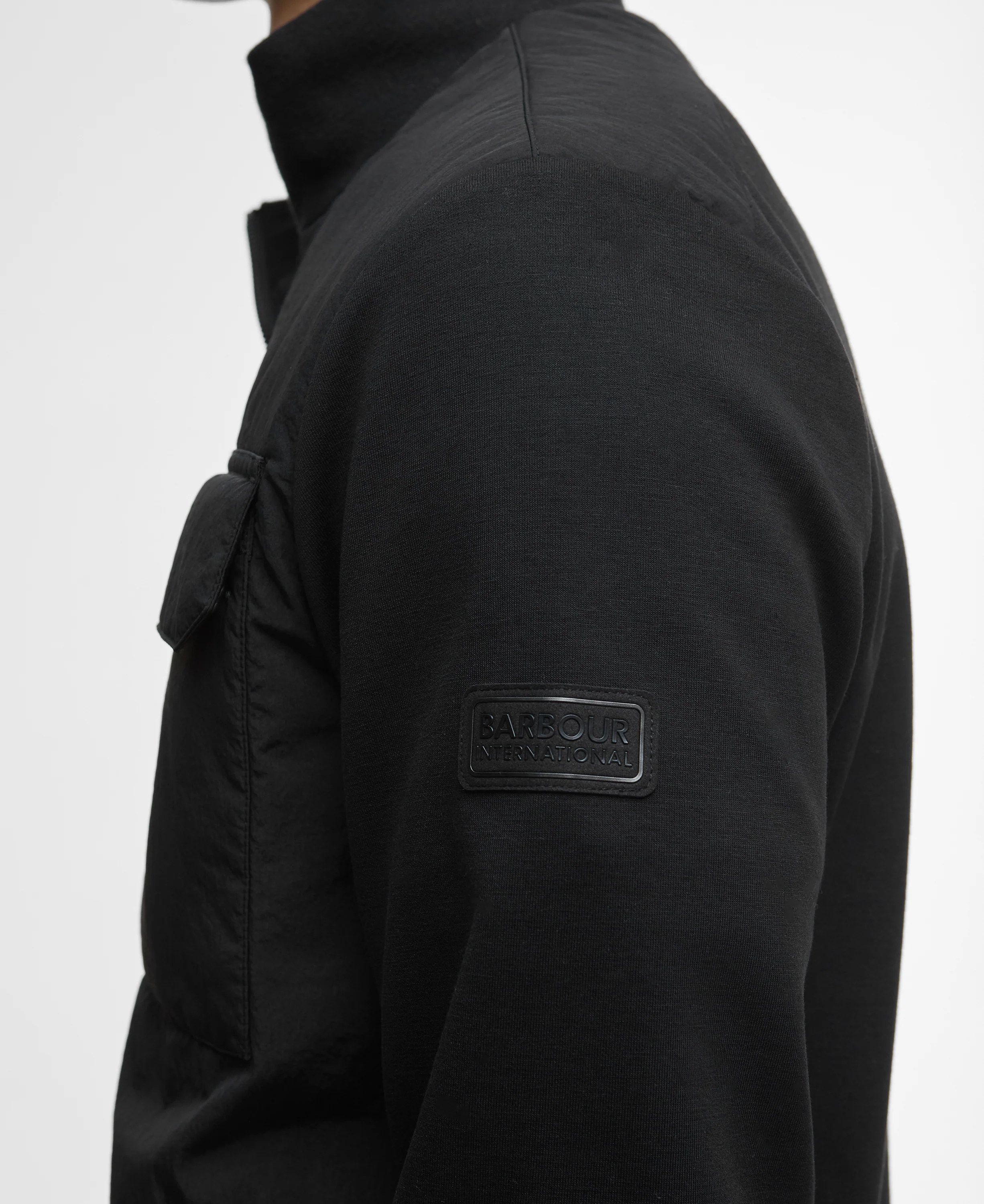 Ethan Funnel Neck Quilted Sweater - Image 8