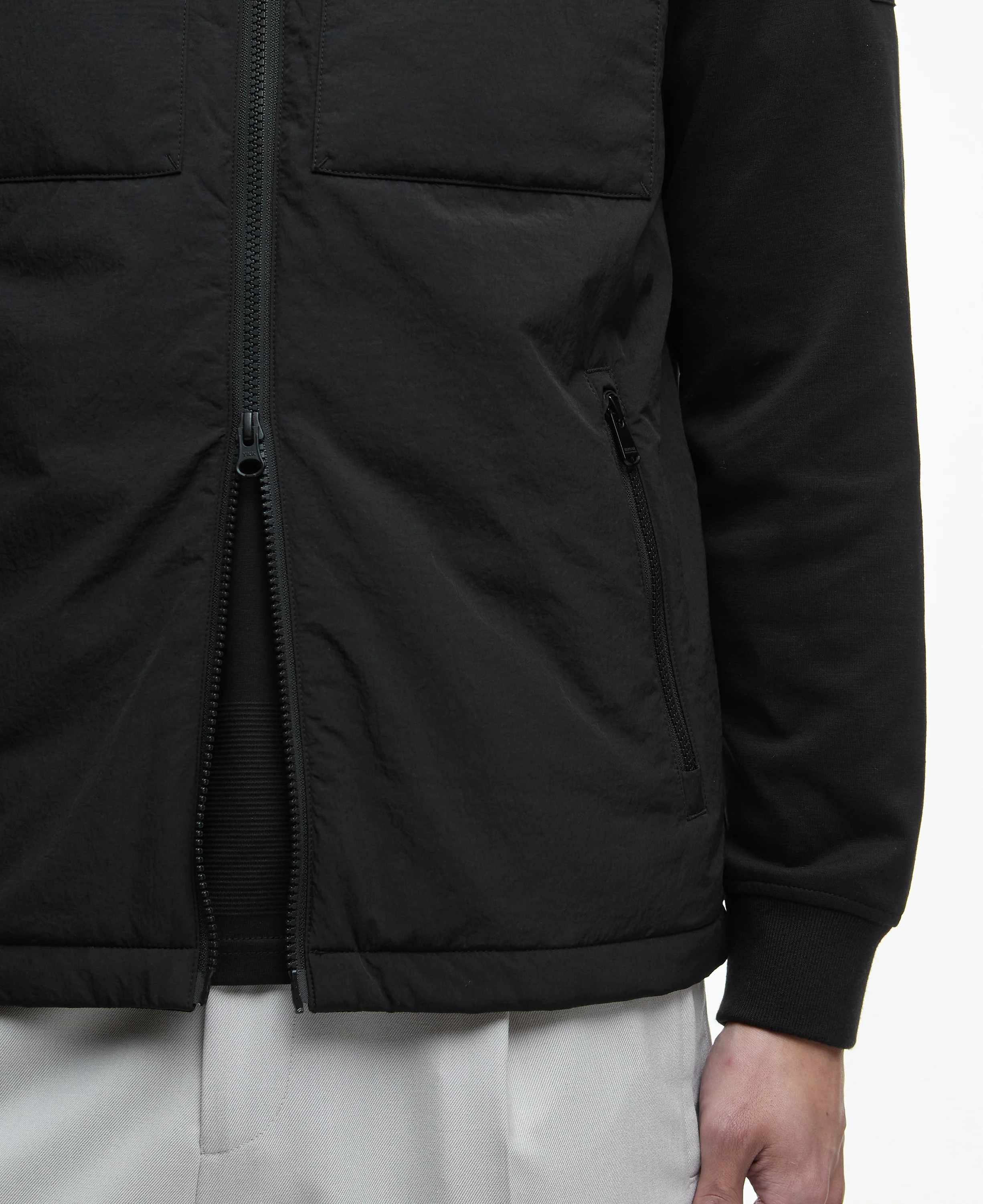 Ethan Funnel Neck Quilted Sweater - Image 9