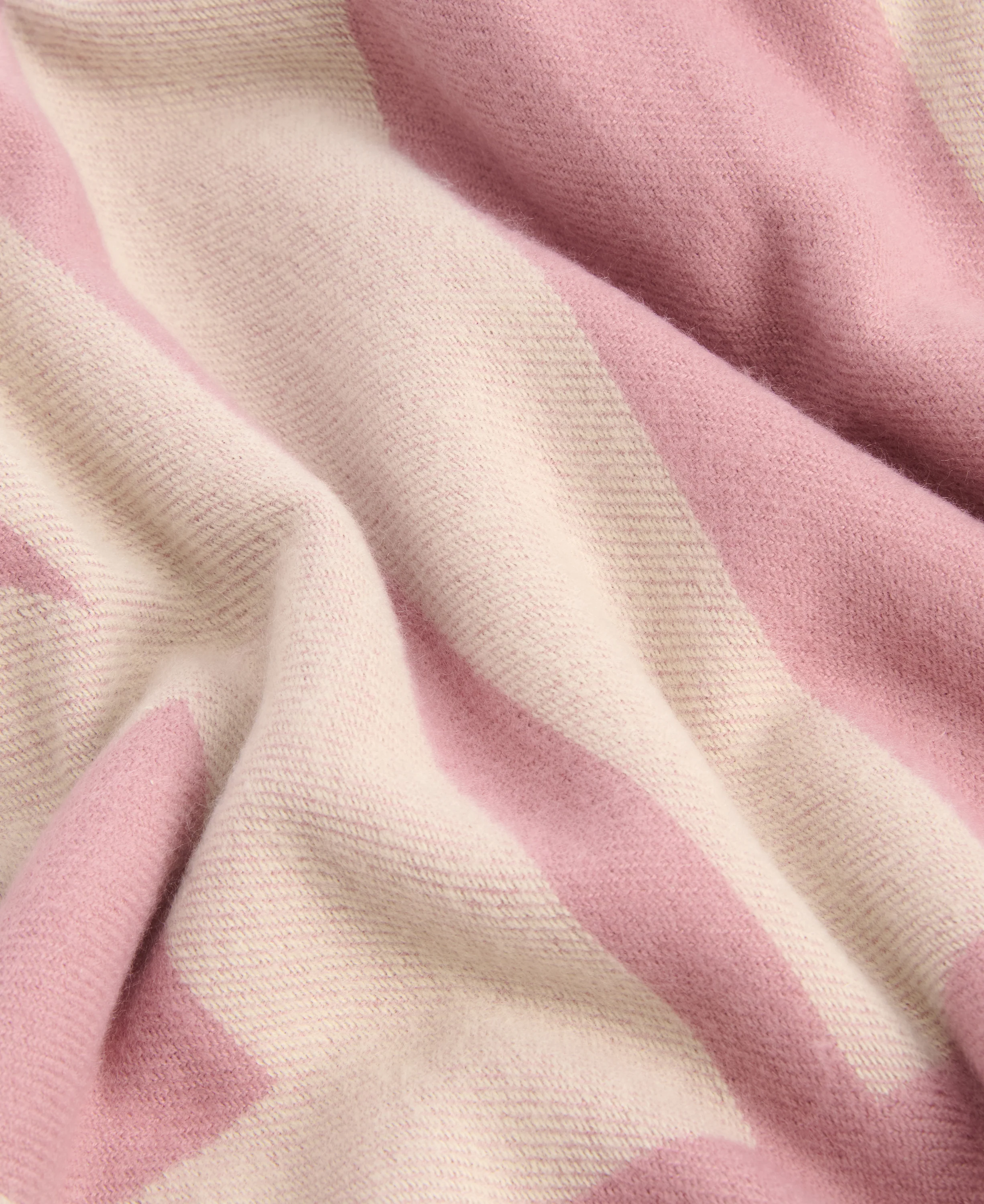 Milla Logo Scarf - Raspberry/Jasmine - Image 4