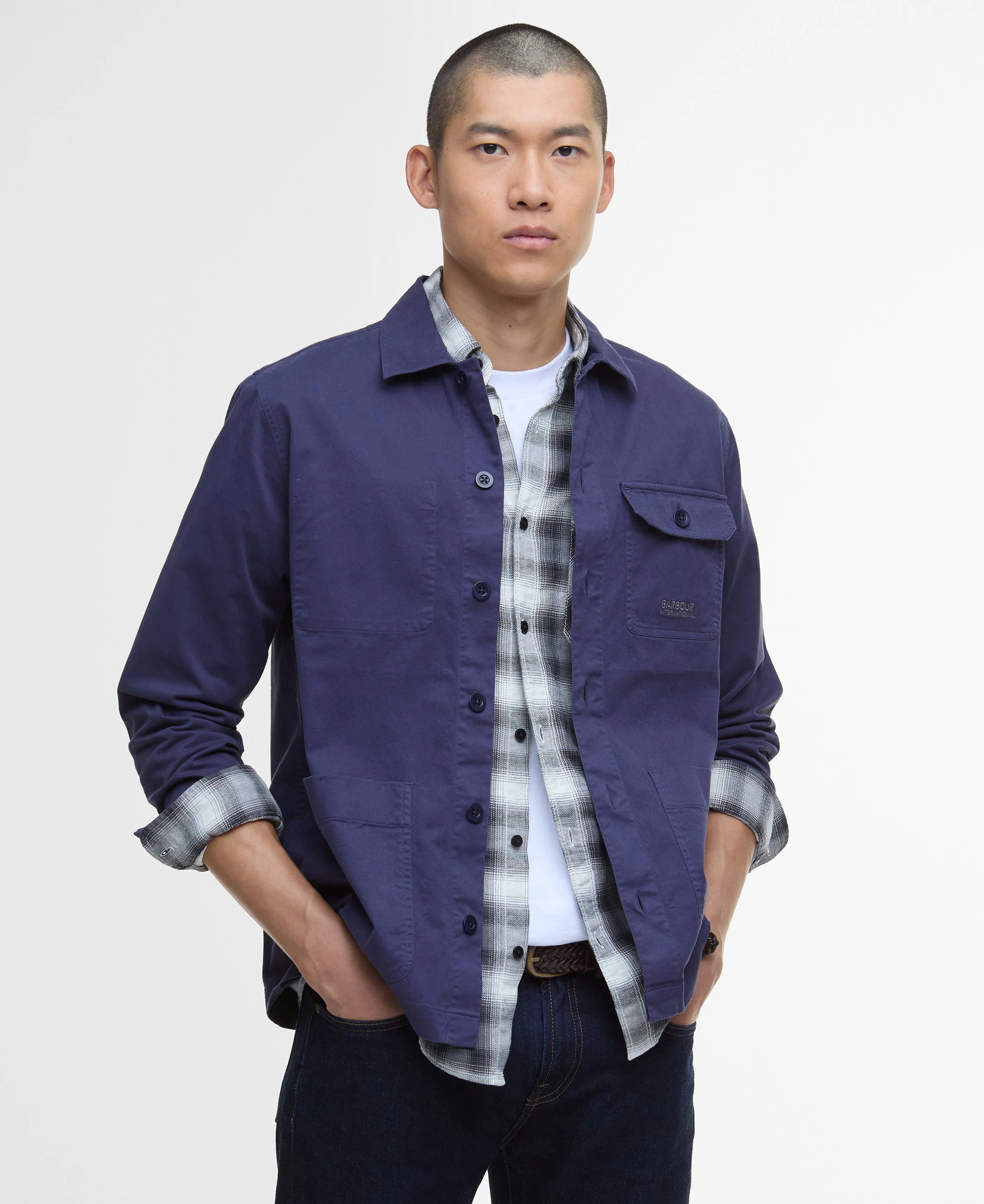 Ruiz Garment Washed Overshirt - Image 2
