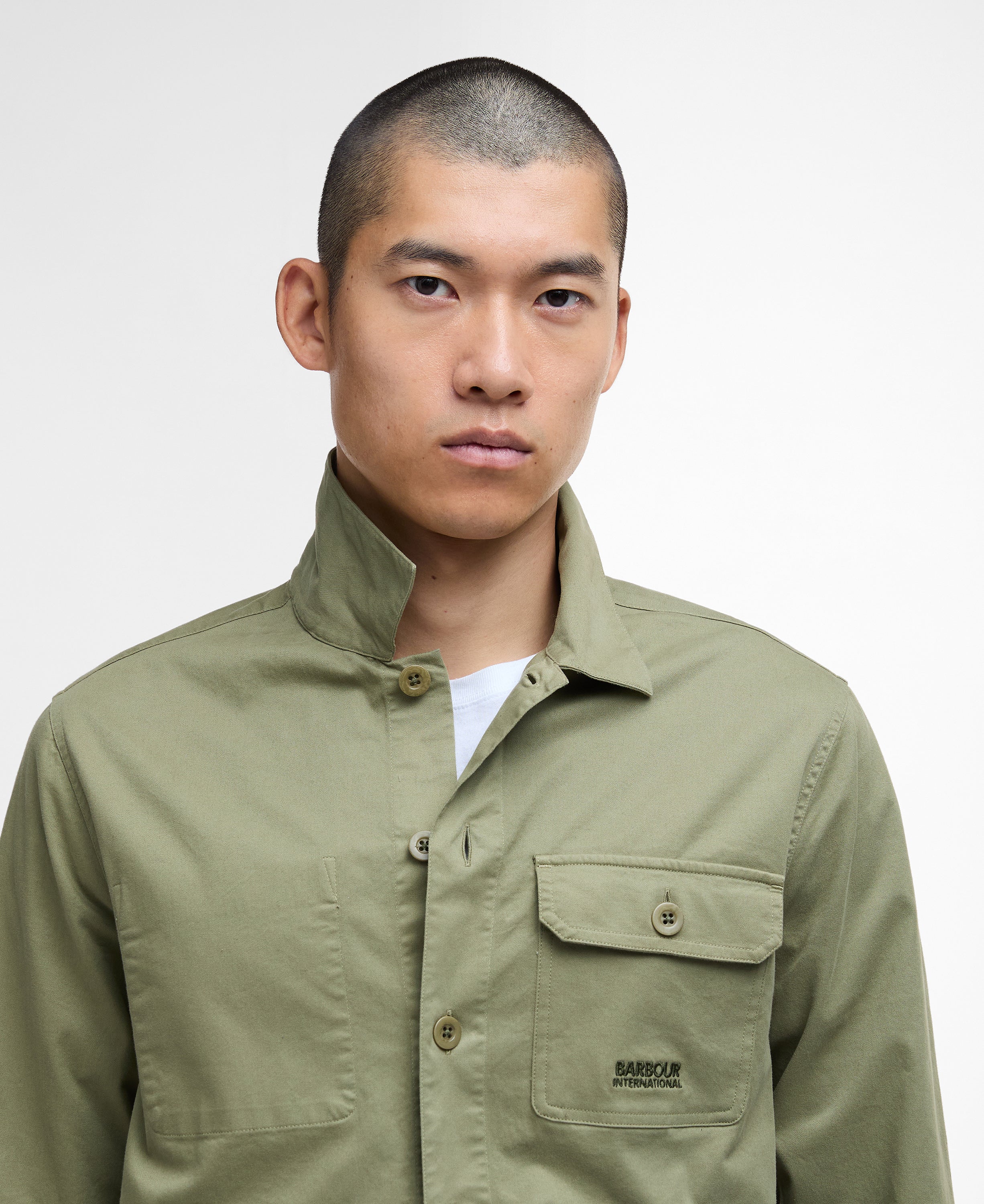 Ruiz Garment Washed Overshirt - Image 3