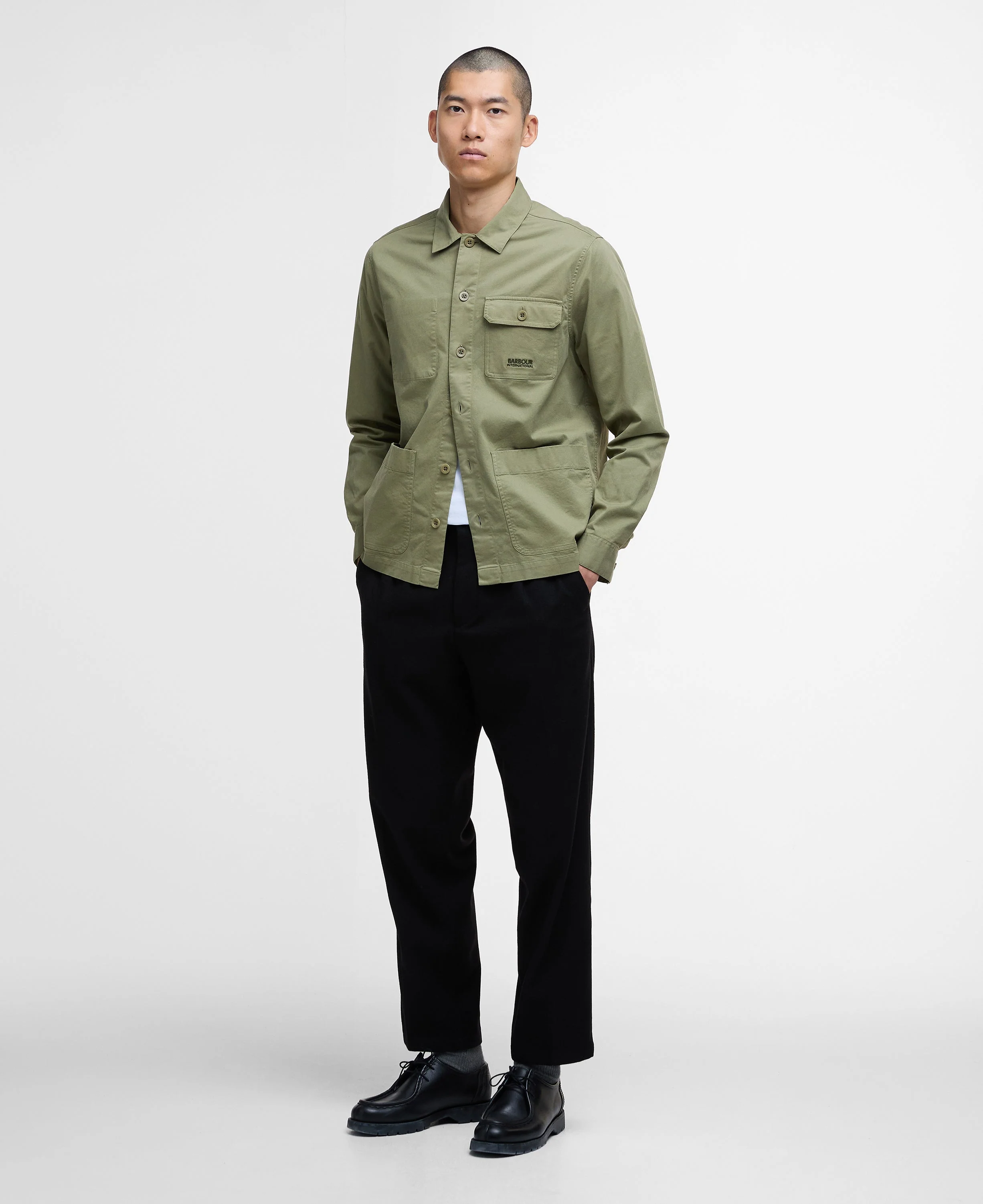 Ruiz Garment Washed Overshirt - Image 9