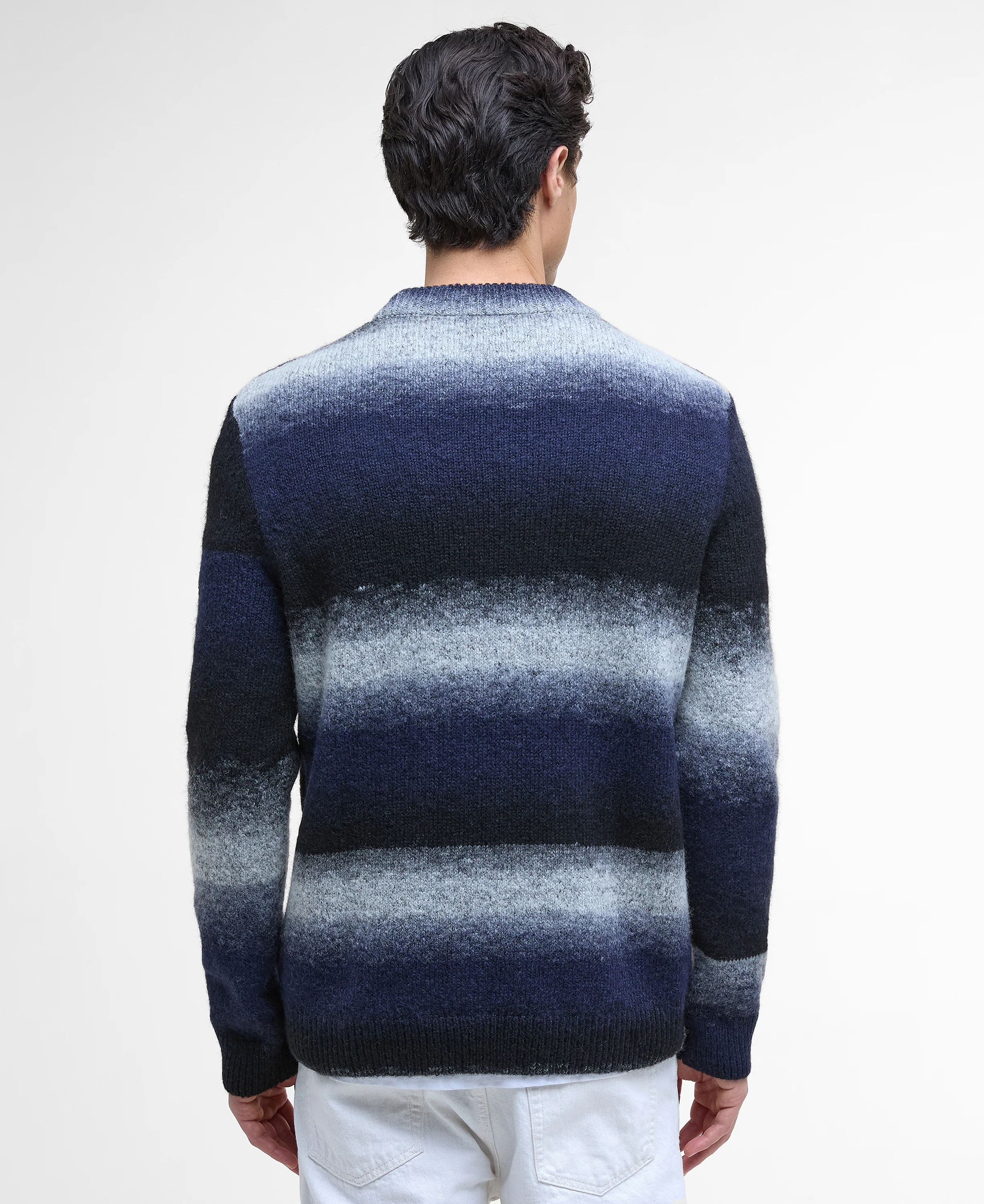 Vector Colour Block Crew Neck Jumper - Image 6