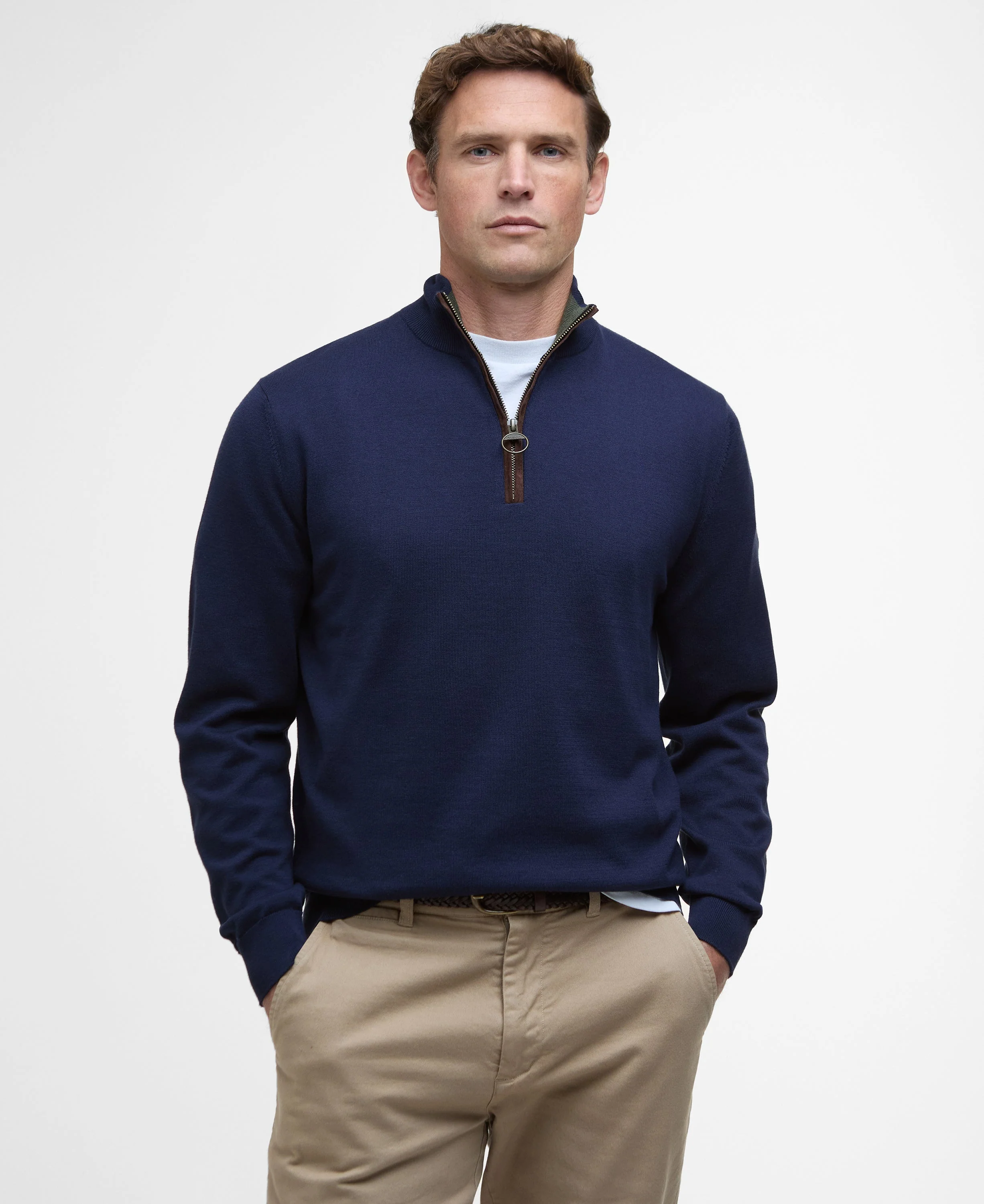 Bayfield Knitted Half Zip Jumper