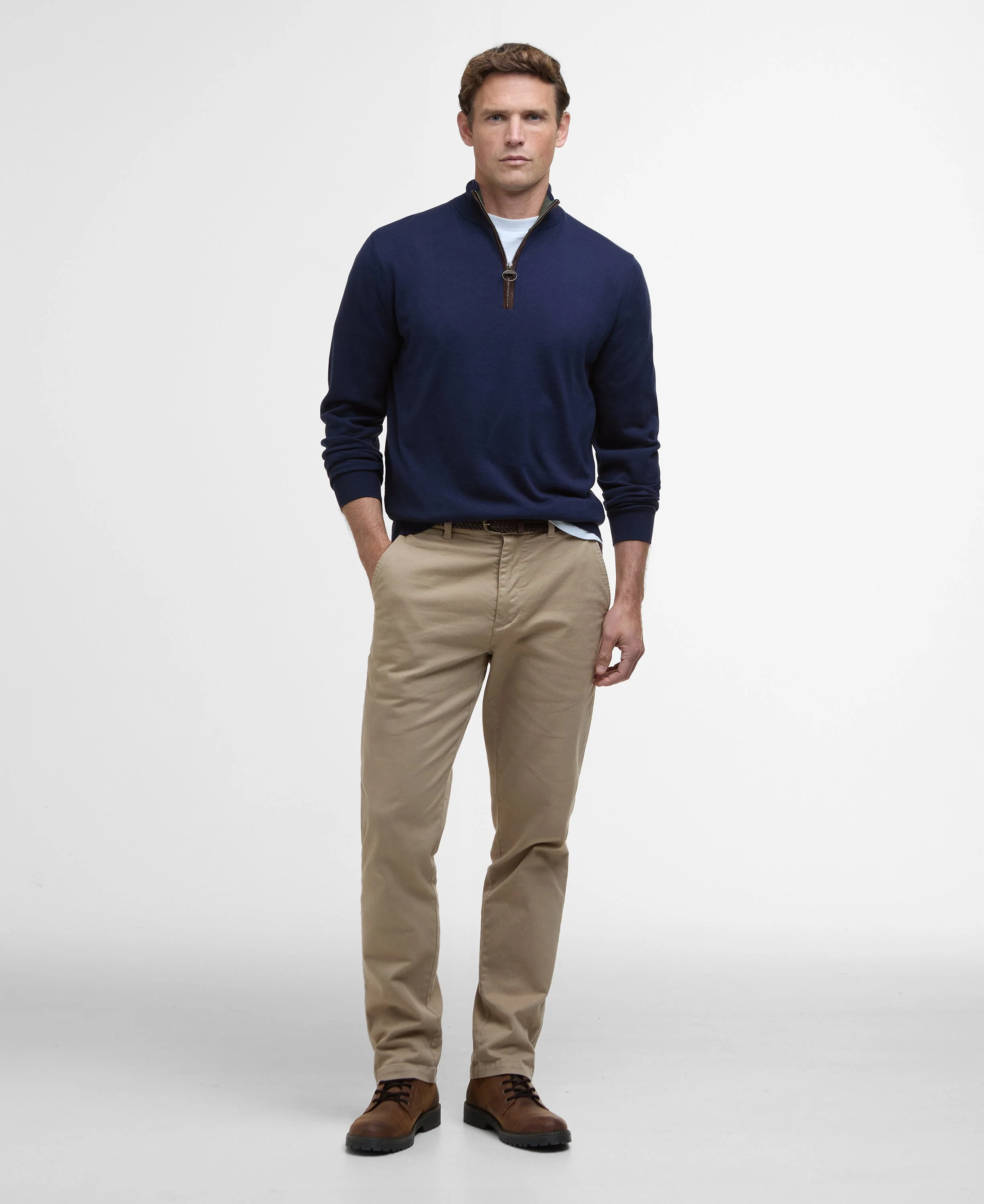 Bayfield Knitted Half Zip Jumper - Image 4