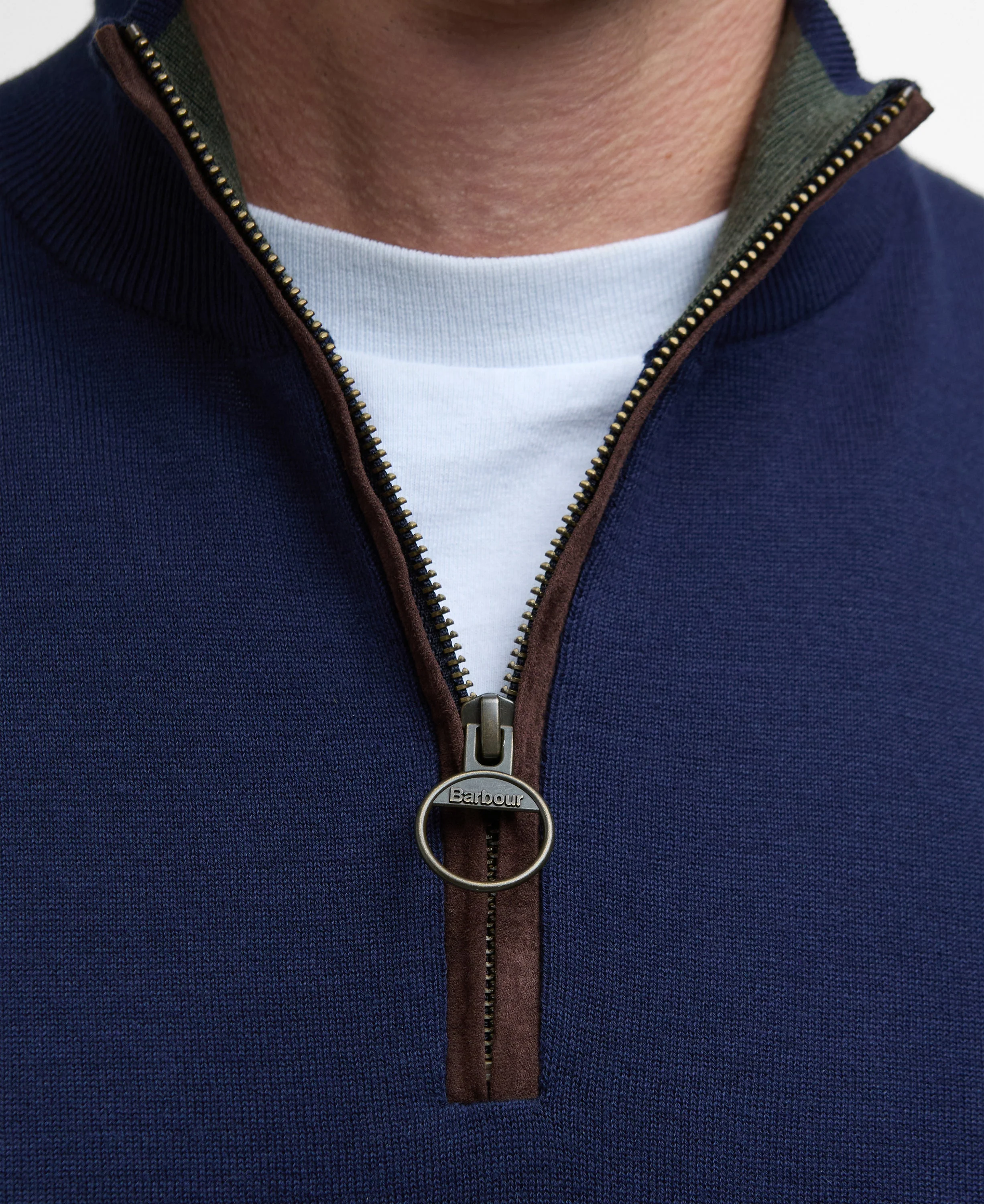 Bayfield Knitted Half Zip Jumper - Image 8