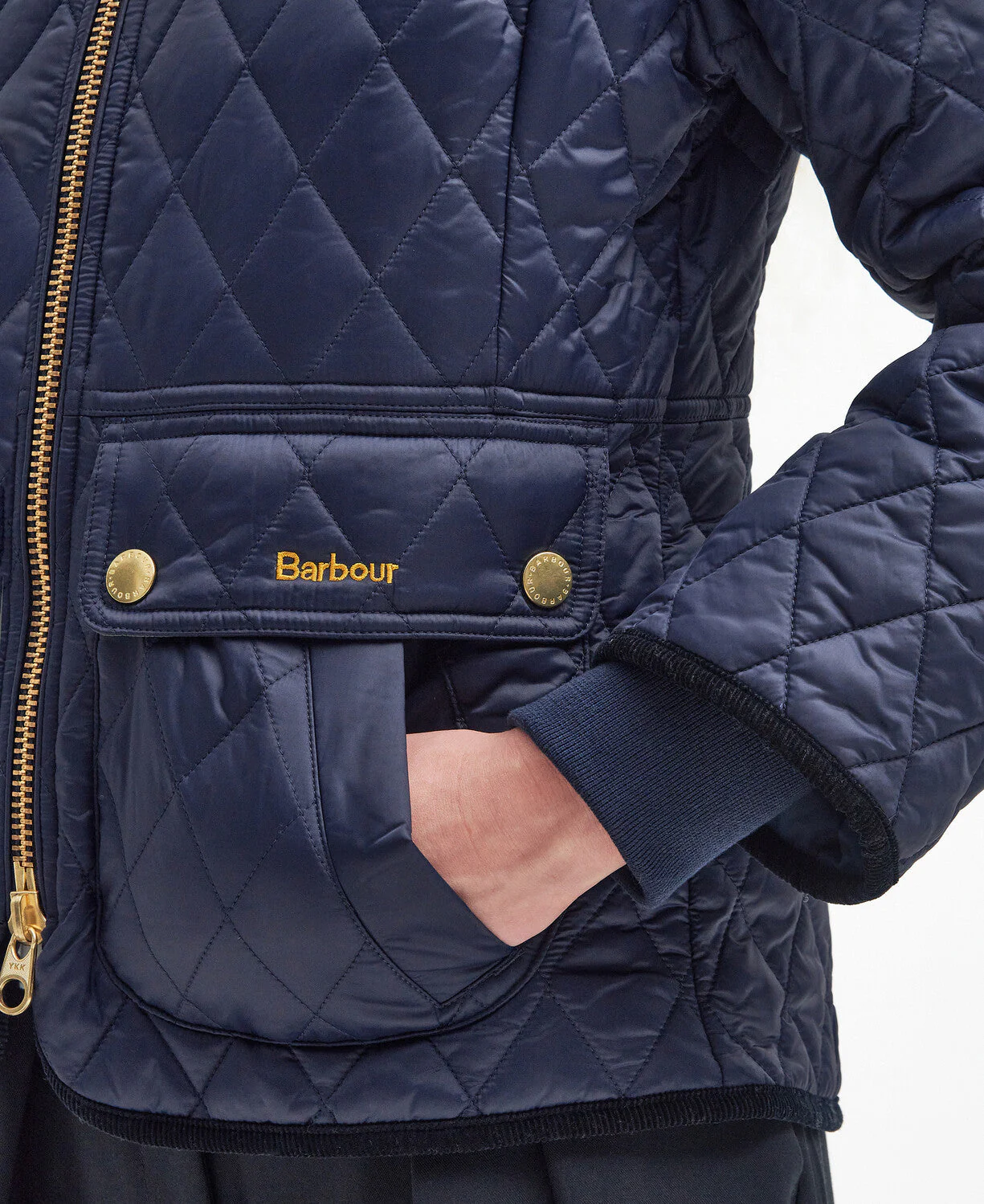 Beadnell Fitted Quilted Jacket - Image 5