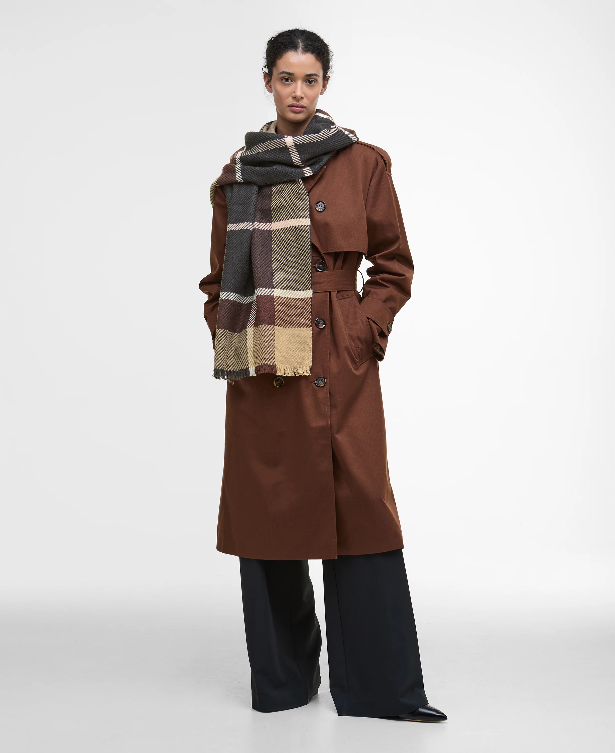 Blair Tartan Scarf - Image 9