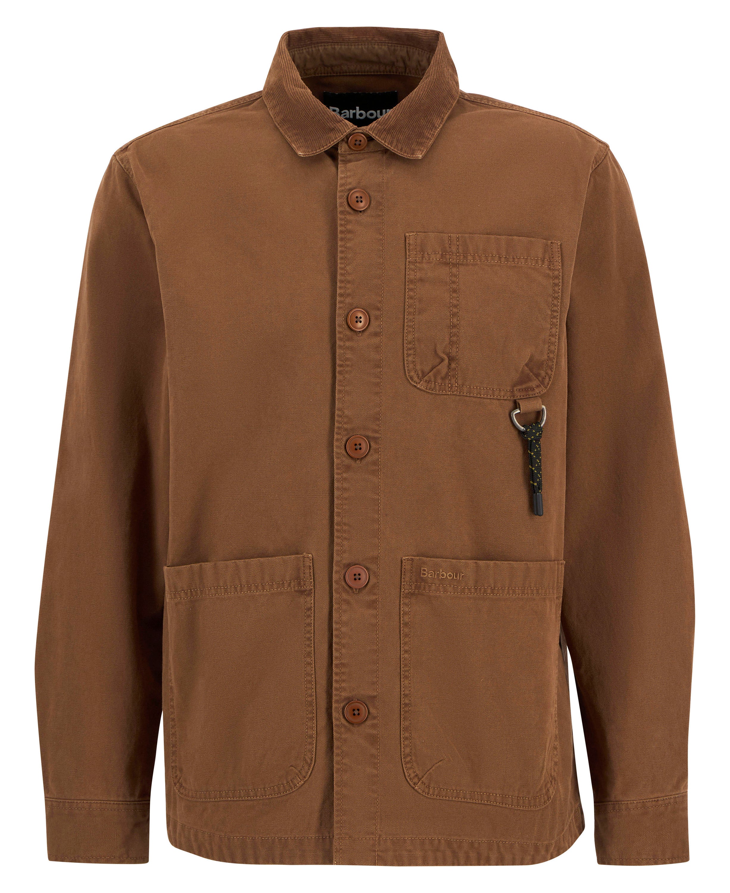 Bowland Garment Dyed Overshirt - Image 2