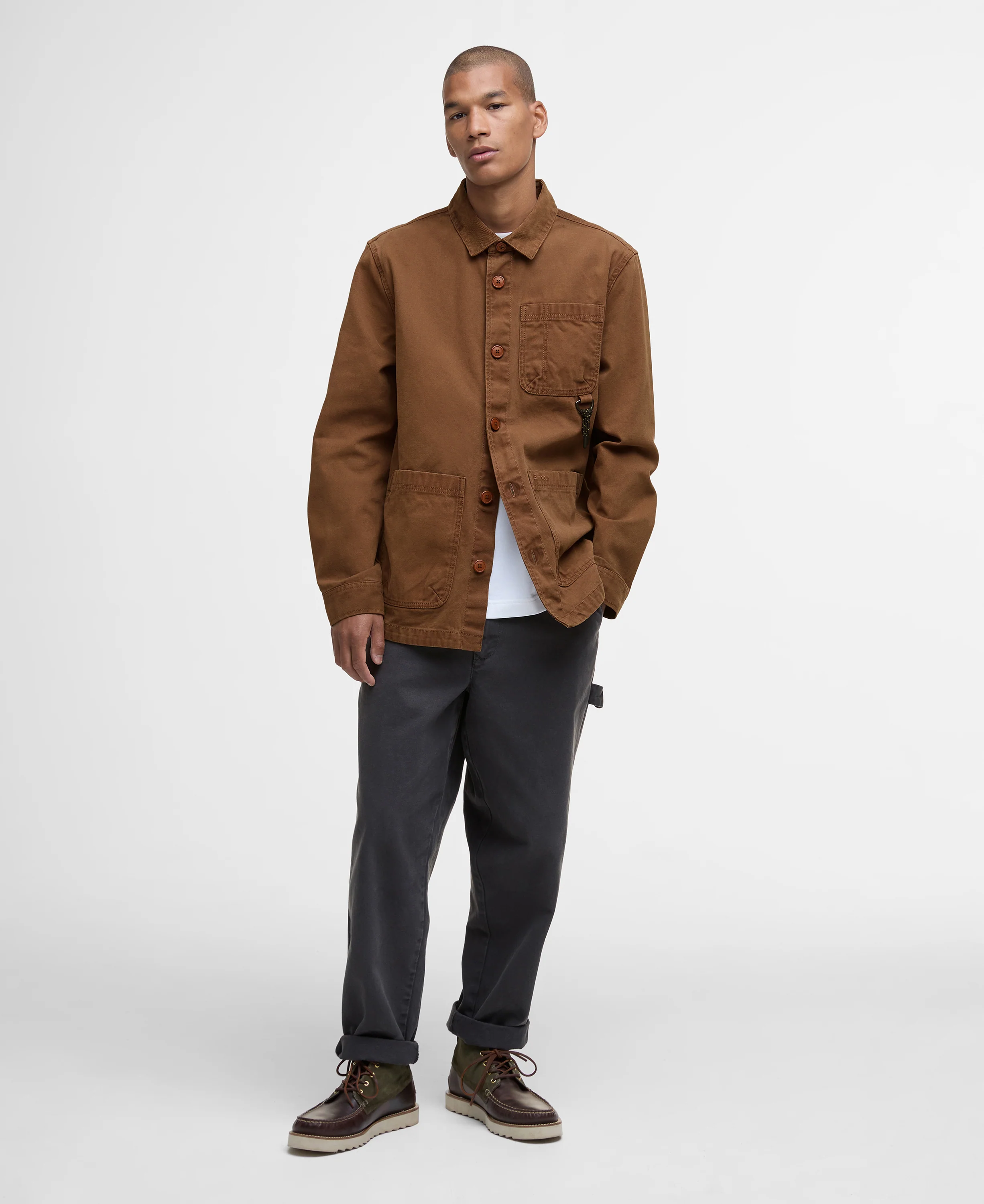 Bowland Garment Dyed Overshirt - Image 5