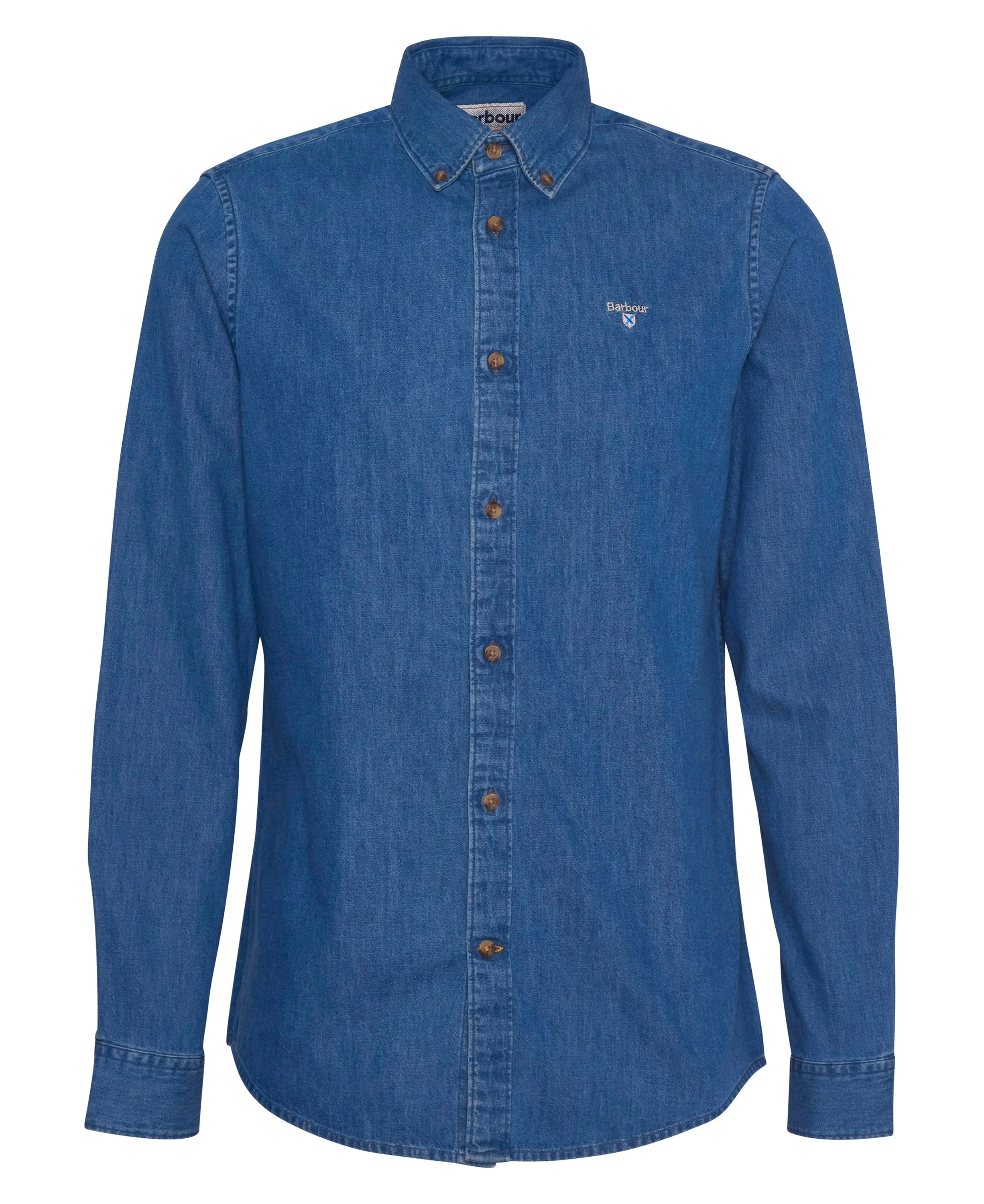 Chambray Crest Tailored Fit Shirt - Image 2