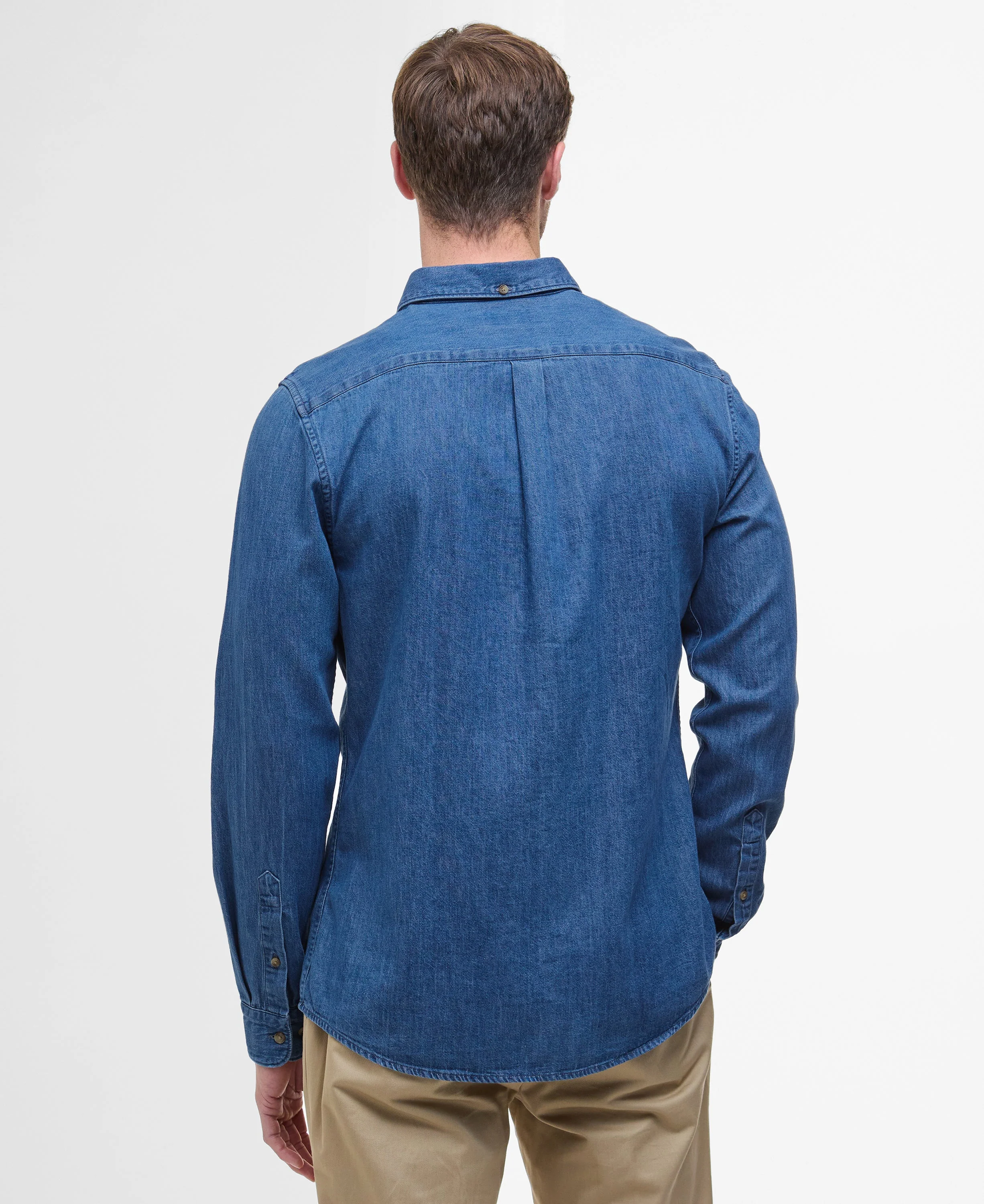 Chambray Crest Tailored Fit Shirt - Image 4