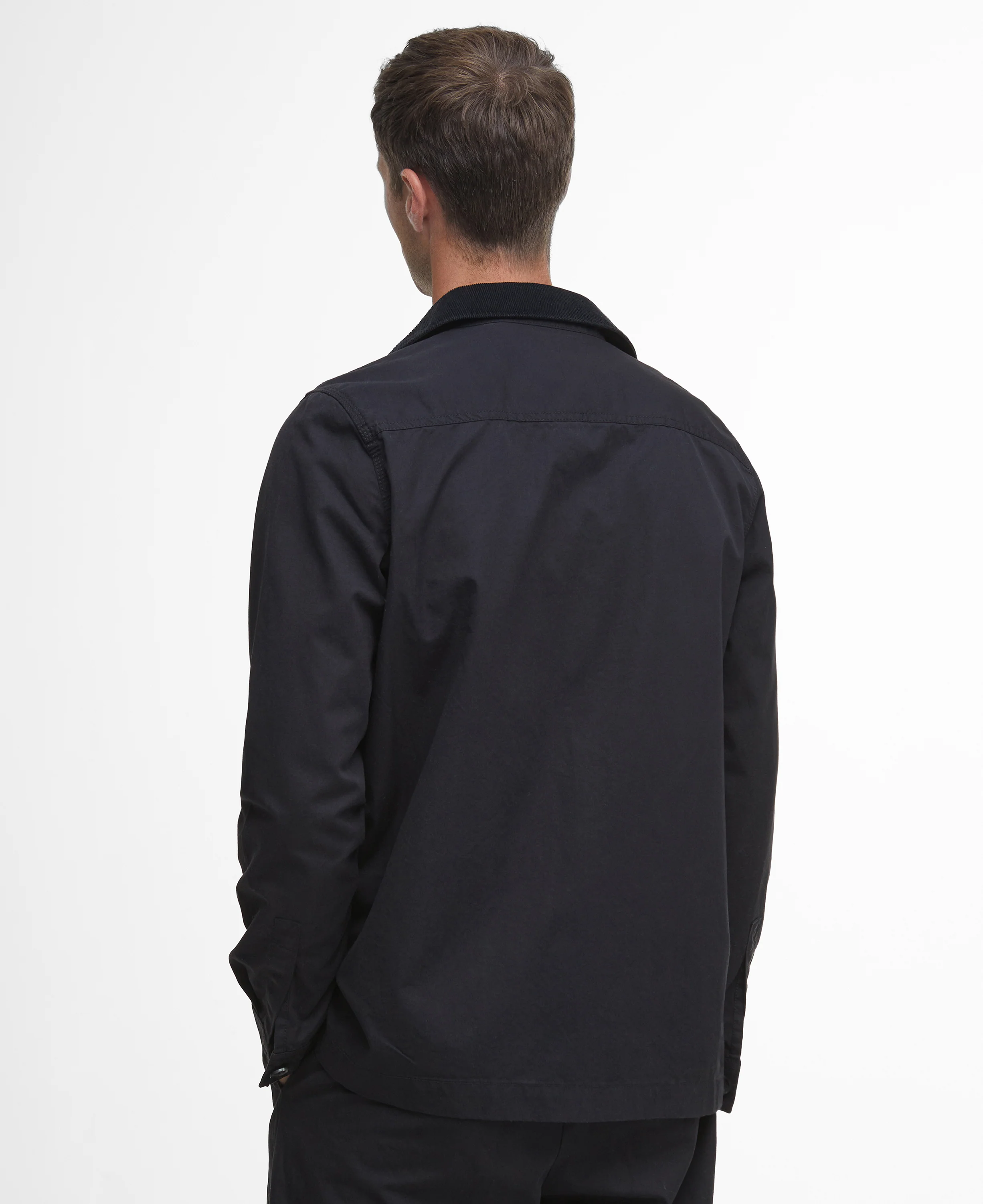 Cole Tailored Fit Poplin Overshirt - Image 4