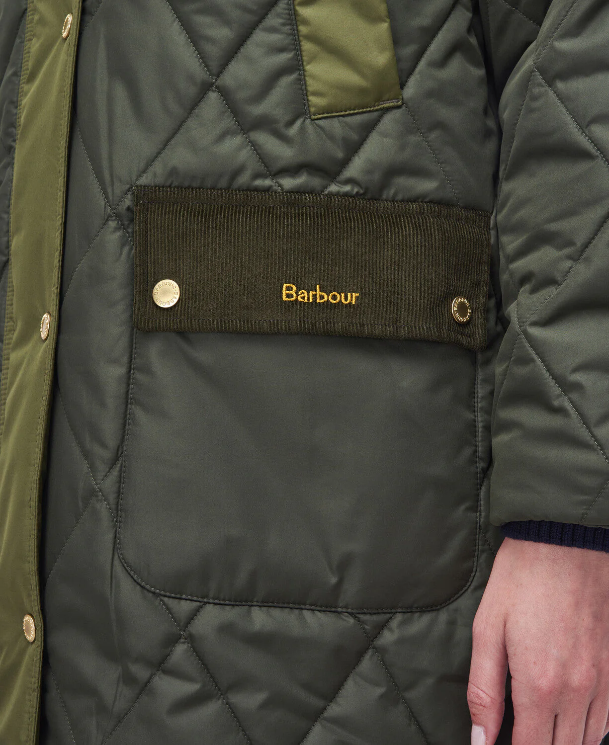 Cookston Longline Quilted Jacket - Image 8