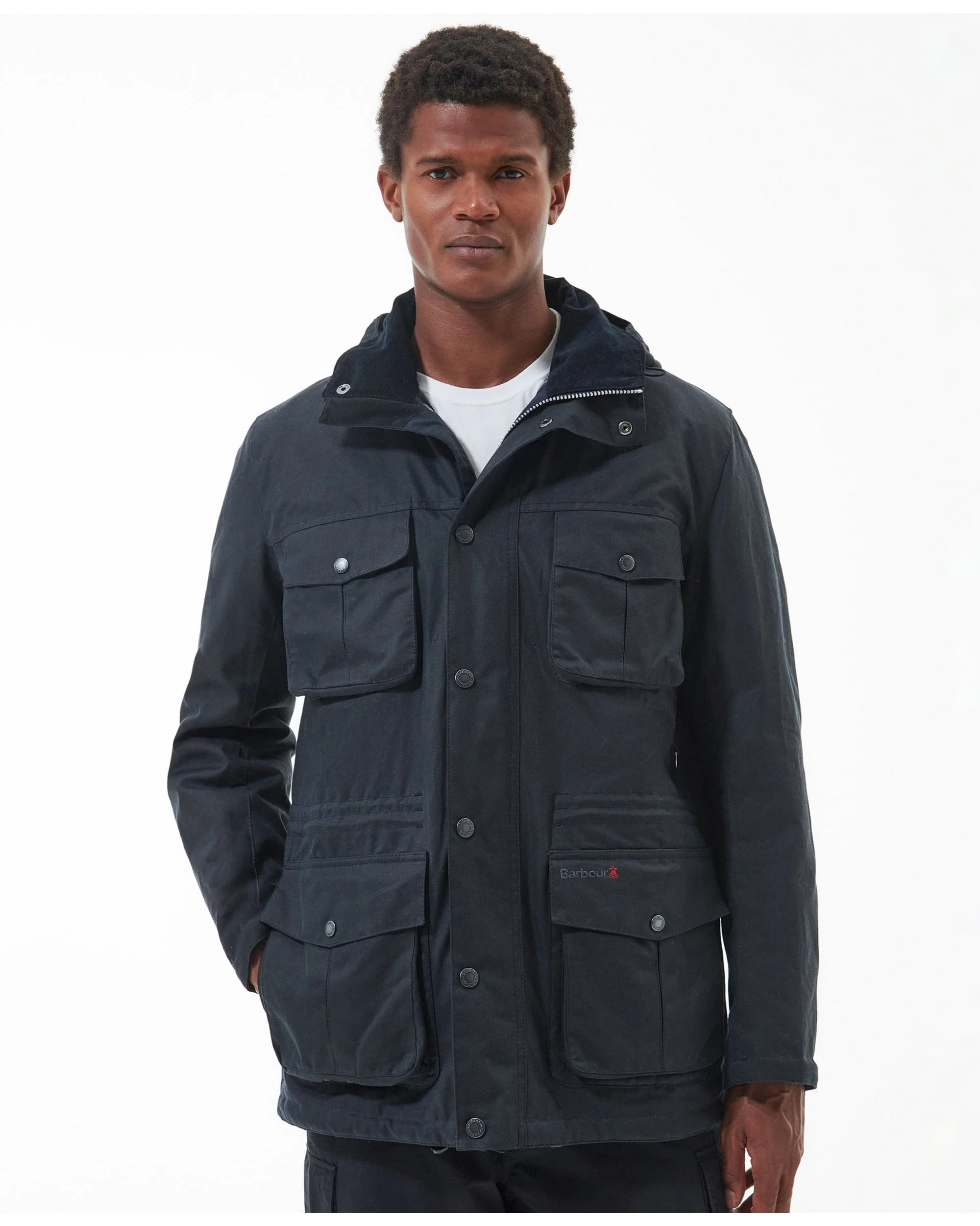 Corbridge Hooded Wax Jacket - Image 8