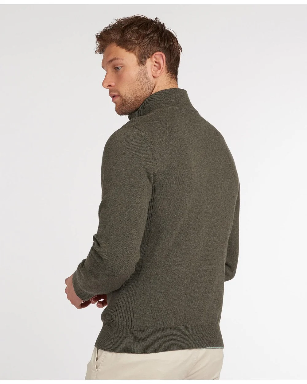 Cotton Half-Zip Sweatshirt - Image 10