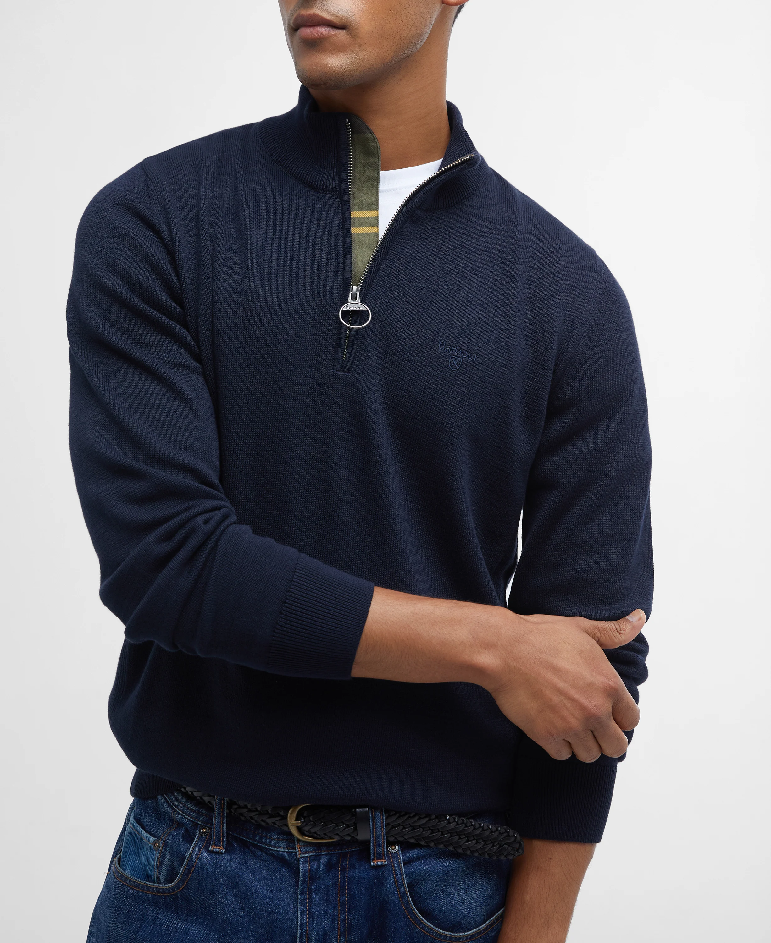 Cotton Half-Zip Sweatshirt - Image 109