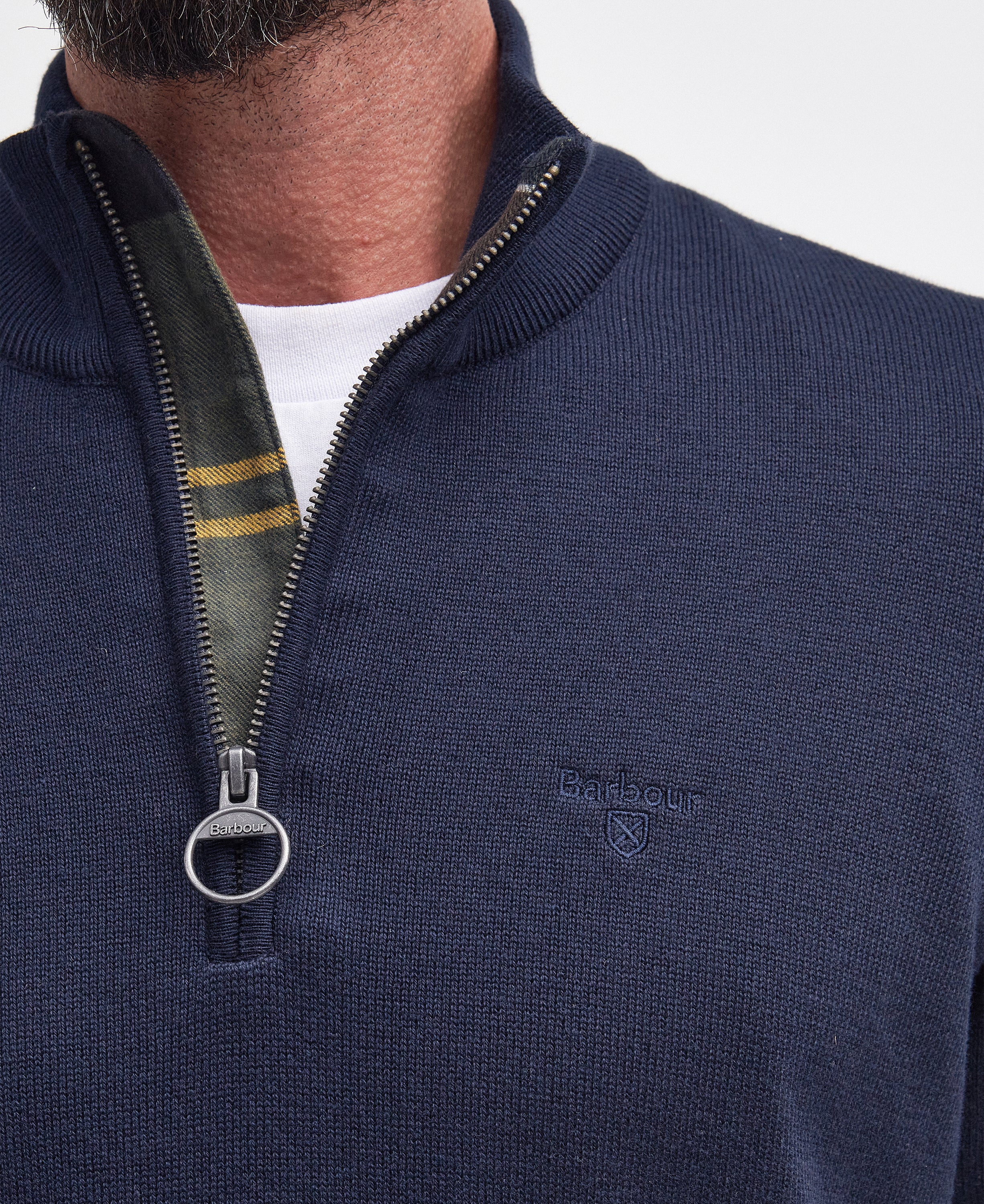 Cotton Half-Zip Sweatshirt - Image 115