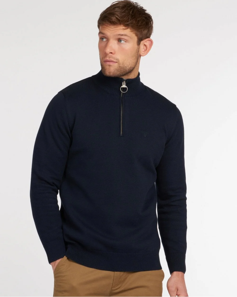 Cotton Half-Zip Sweatshirt - Image 23