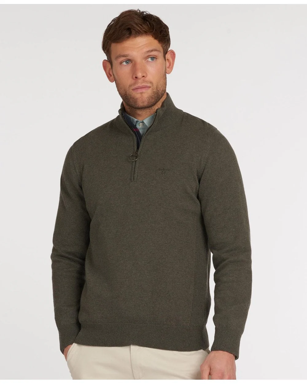 Cotton Half-Zip Sweatshirt - Image 37