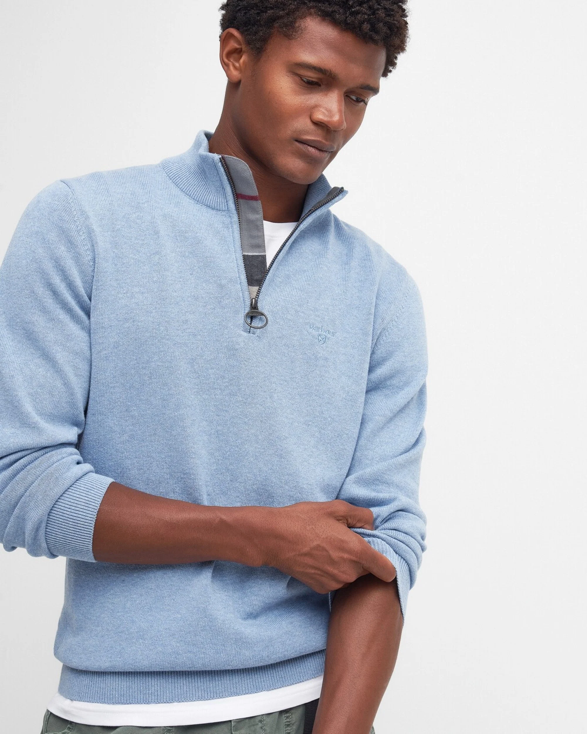 Cotton Half-Zip Sweatshirt - Image 39