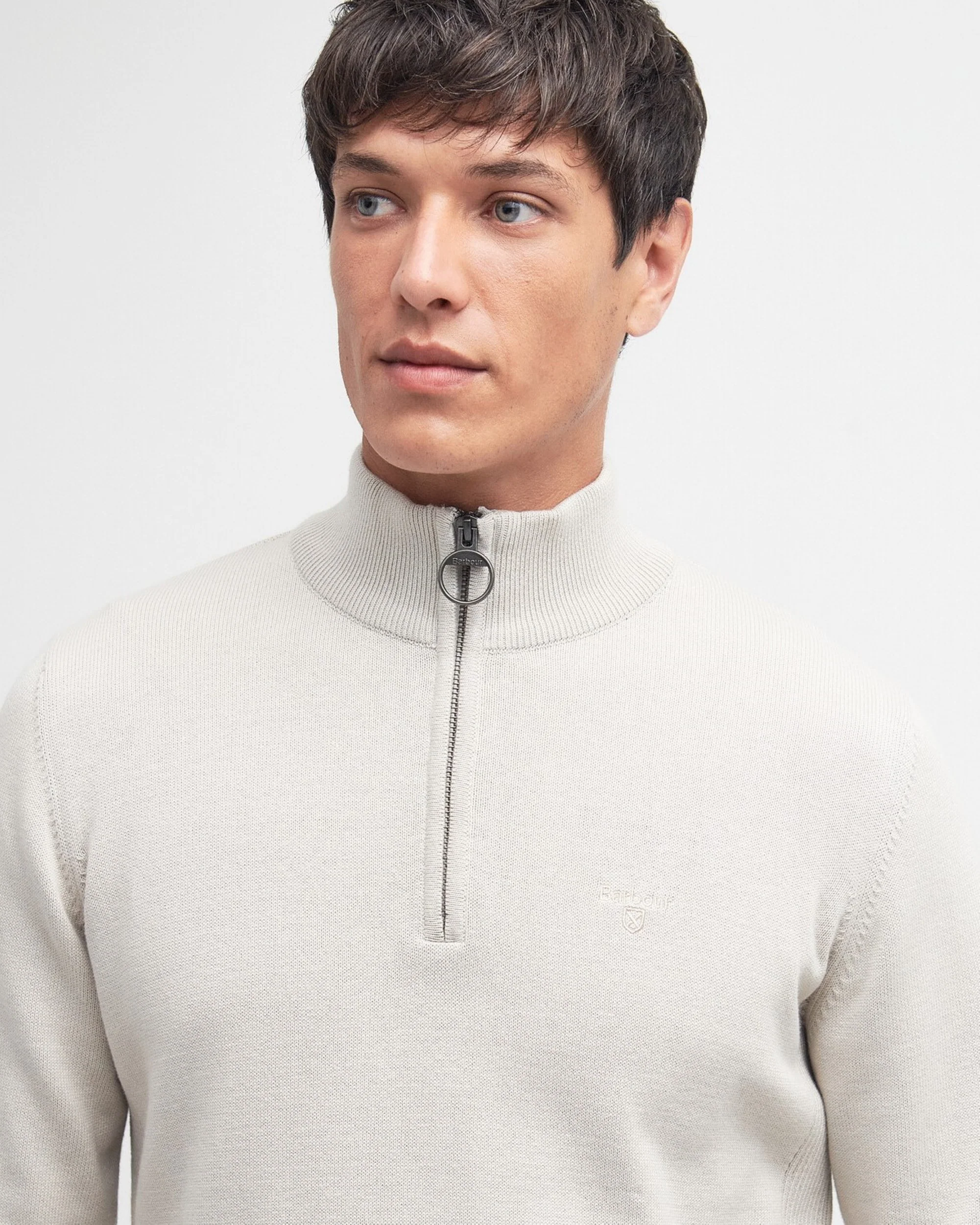 Cotton Half-Zip Sweatshirt - Image 40