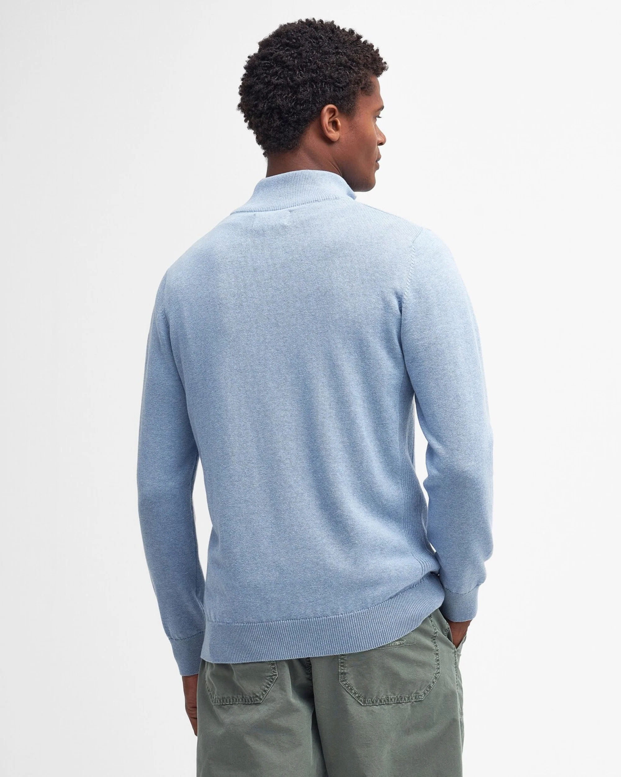 Cotton Half-Zip Sweatshirt - Image 42