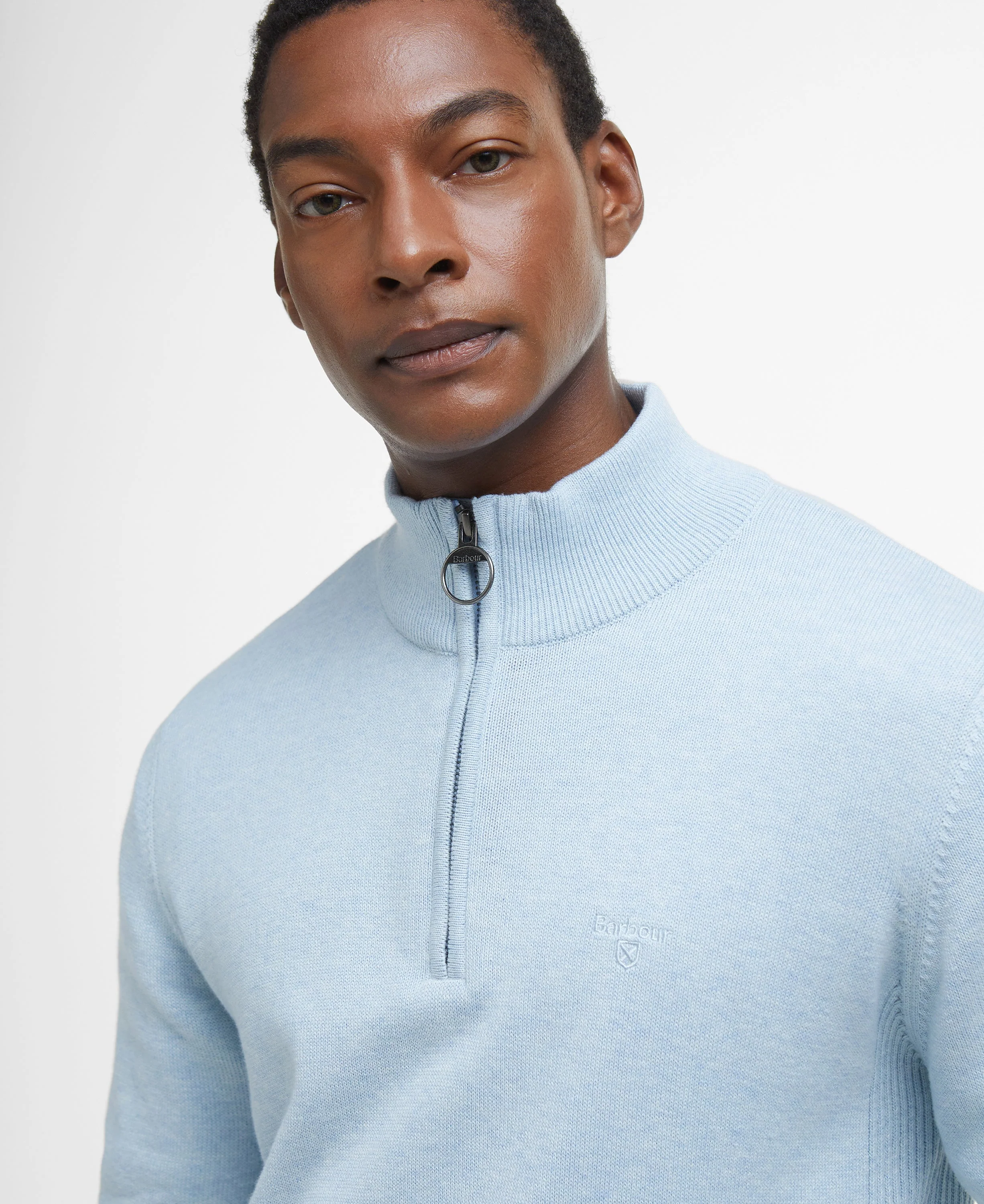 Cotton Half-Zip Sweatshirt - Image 51