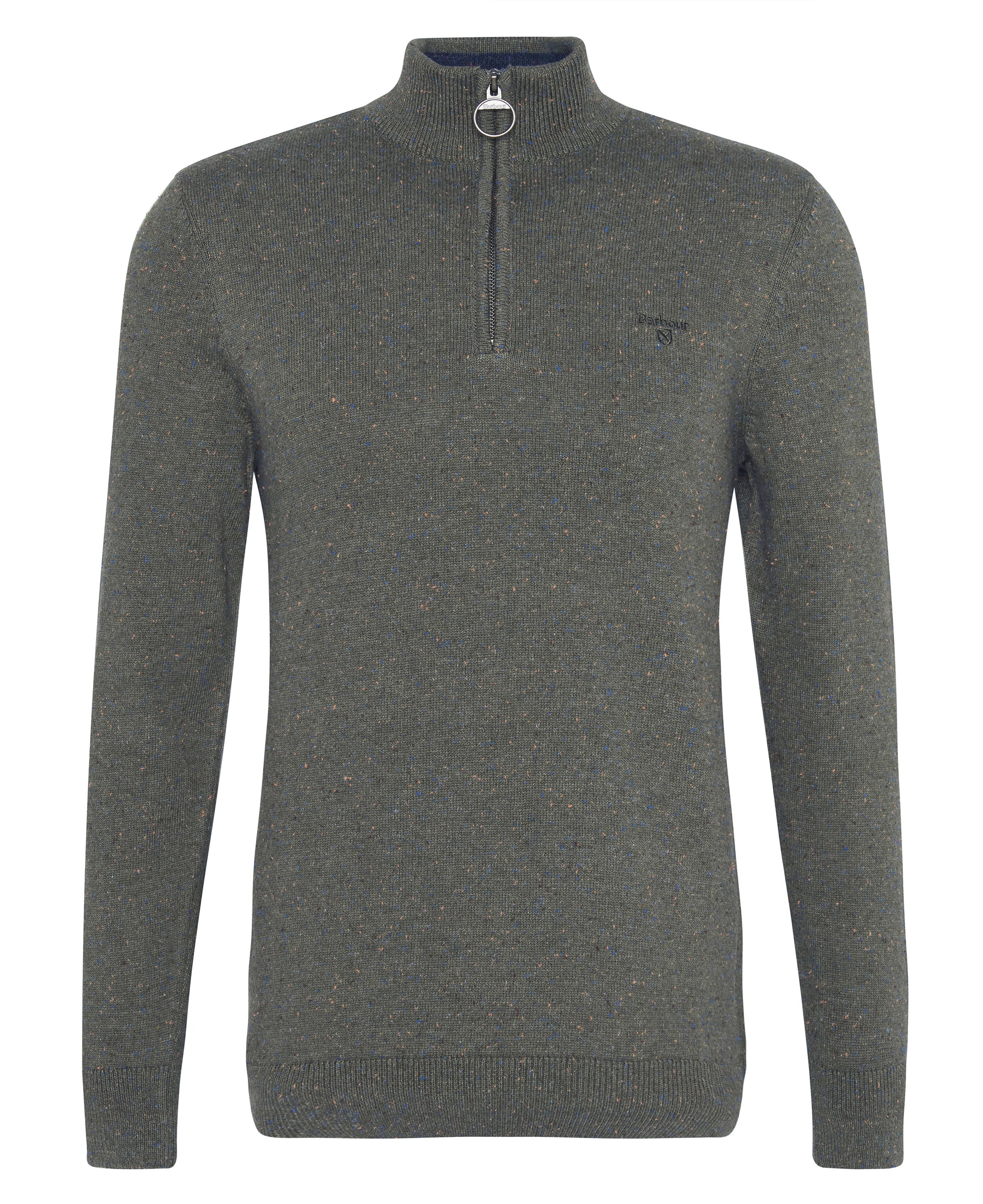 Cotton Tainsbury Half Zip Sweater - Image 2