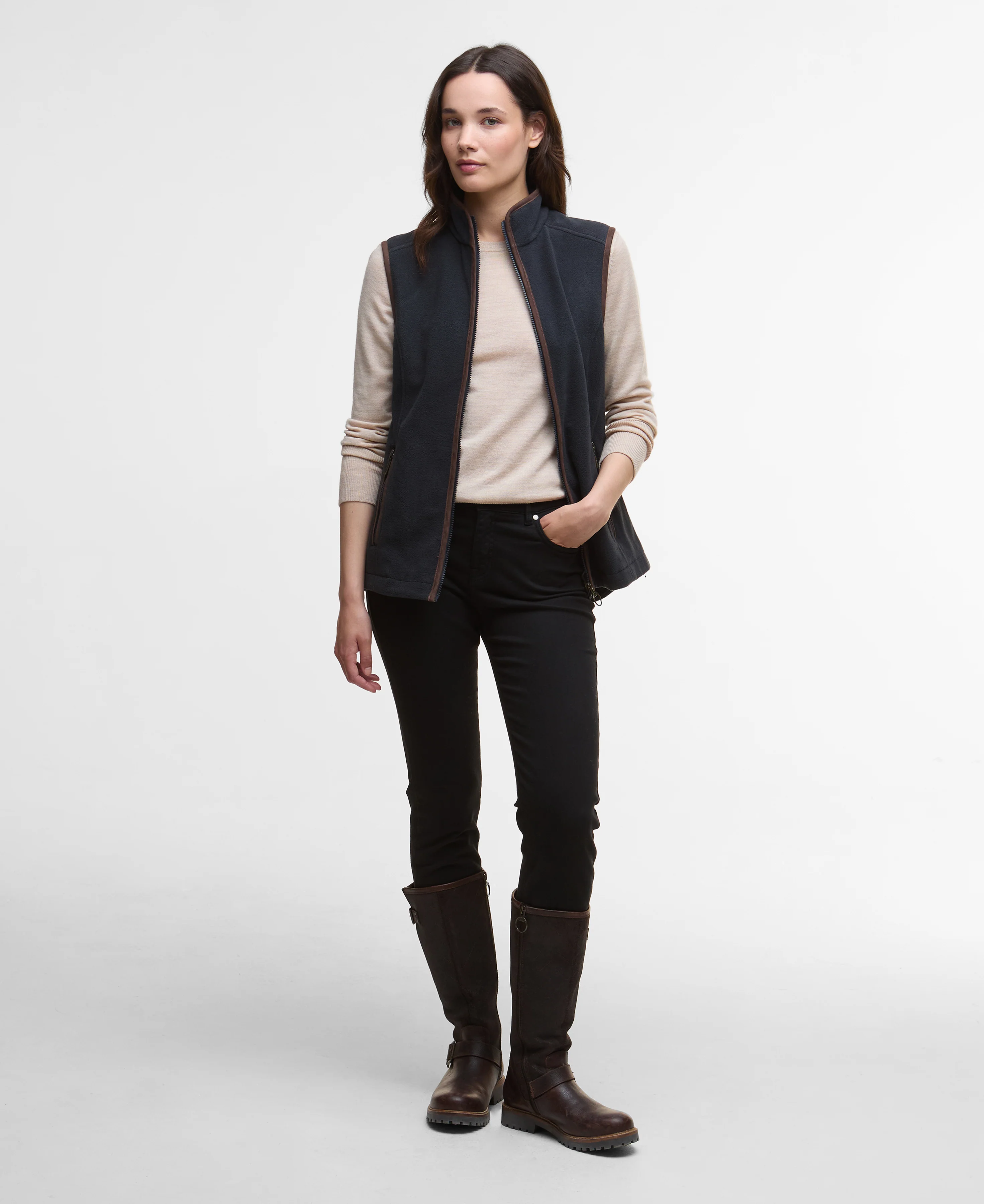 Country Colton Fleece Gilet - Image 2
